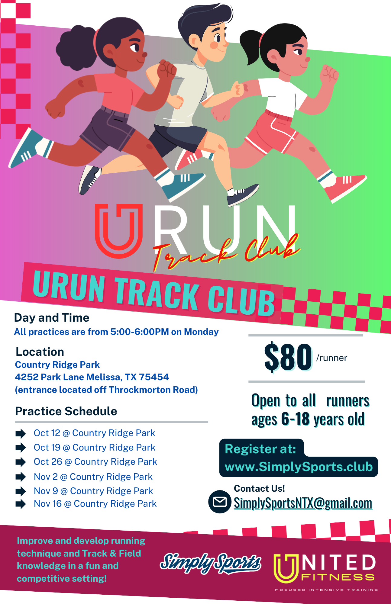 U RUN Track Club