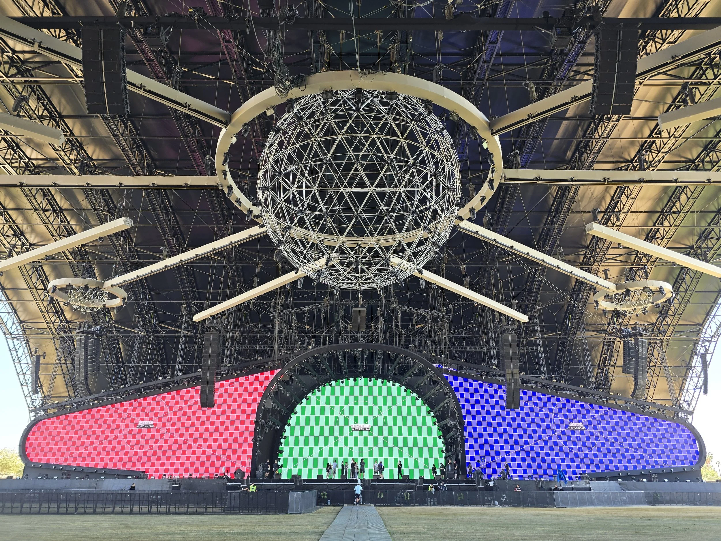Coachella Ca - Sahara Stage - 2024