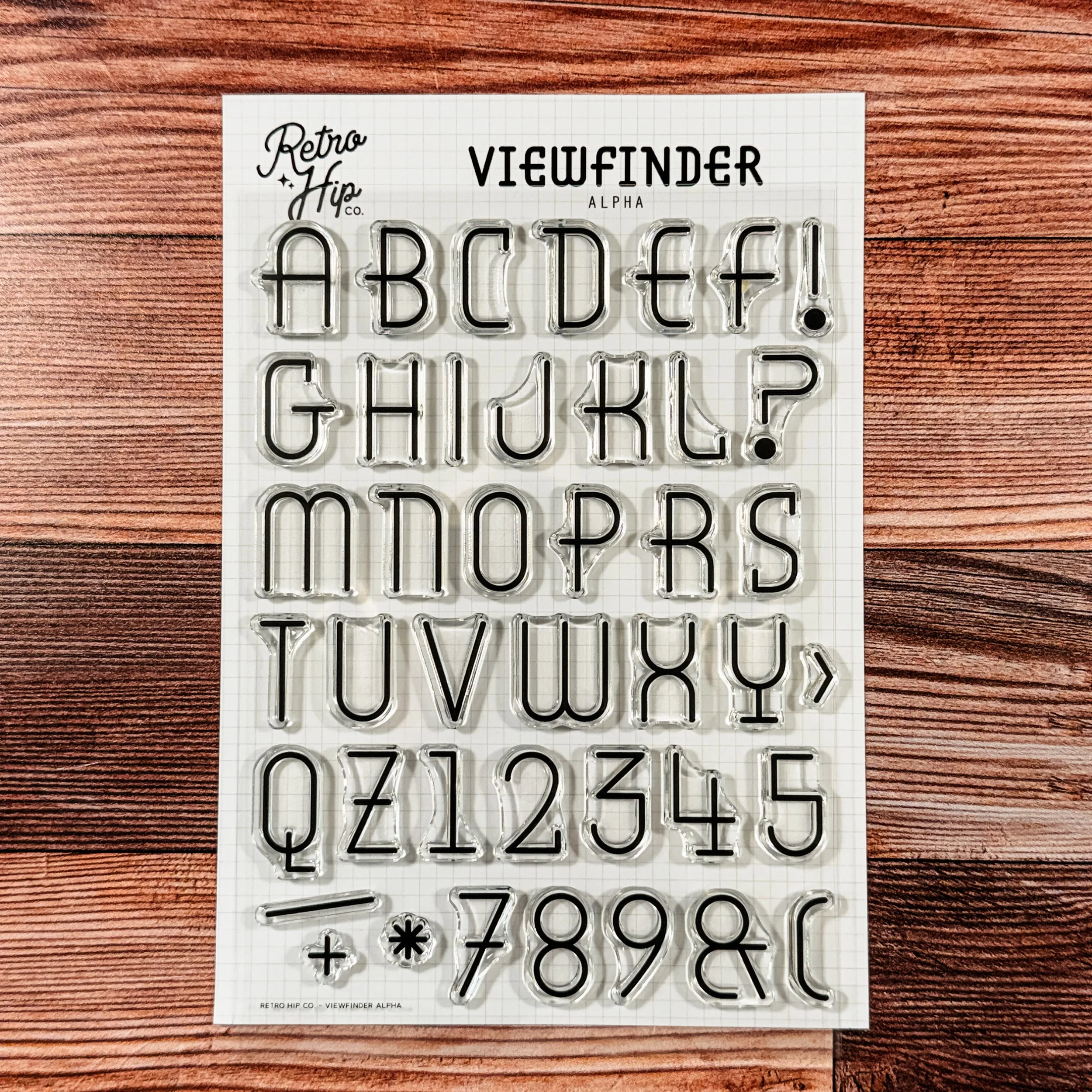 VIEWFINDER ALPHA STAMP - PRESALE