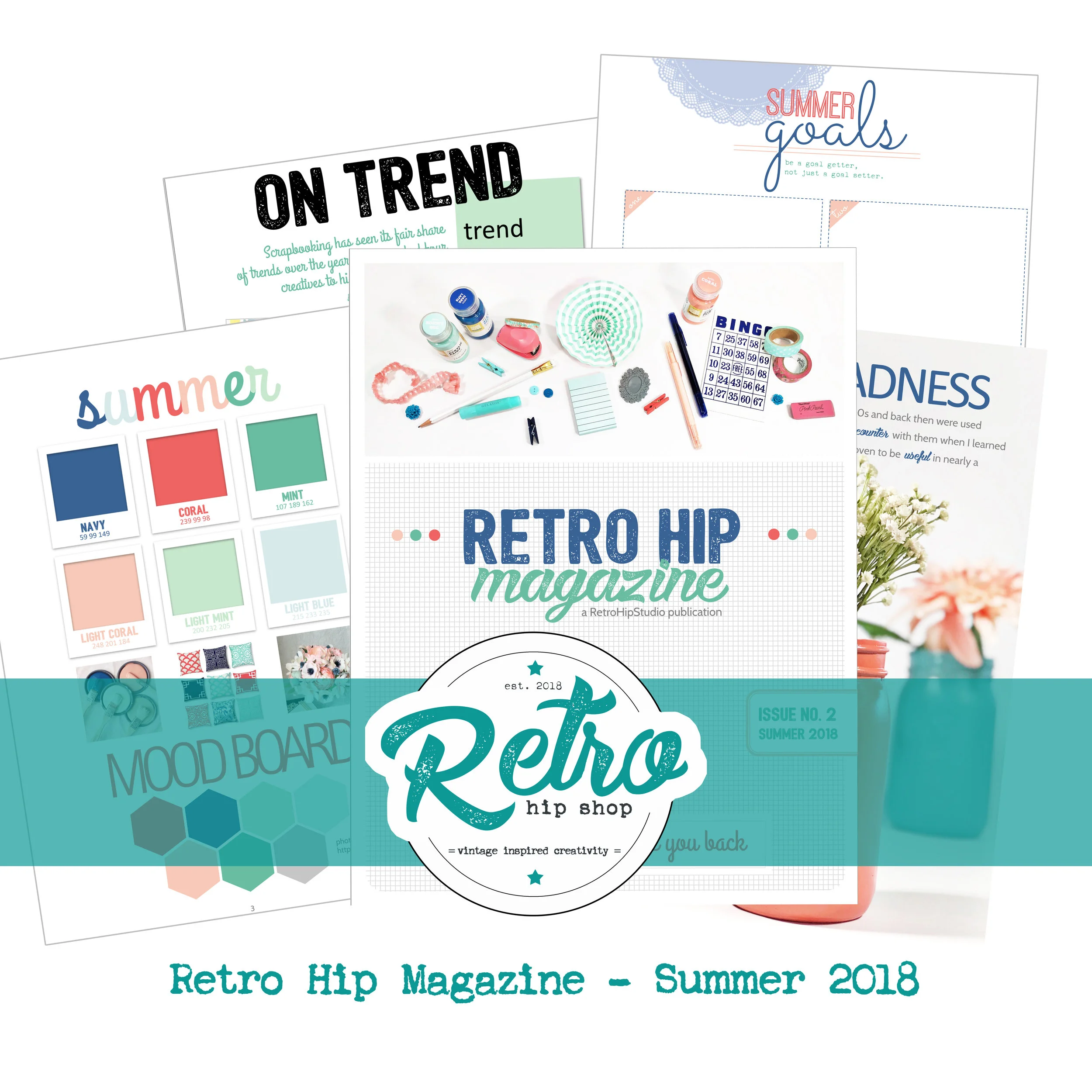 RETRO HIP MAGAZINE - ISSUE NO. 2 - SUMMER 2018 (DIGITAL)