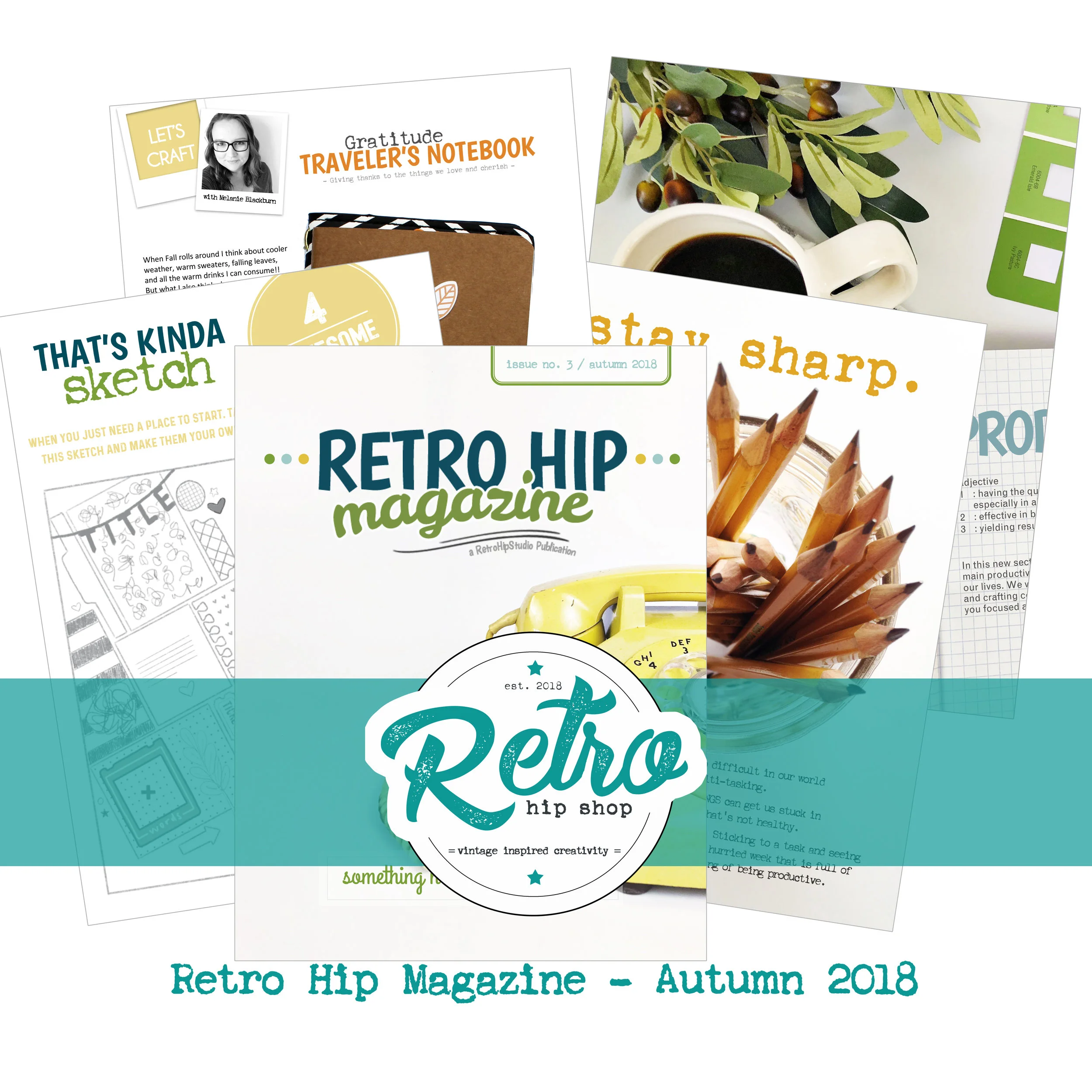 RETRO HIP MAGAZINE - ISSUE NO. 3 - AUTUMN 2018 (DIGITAL)