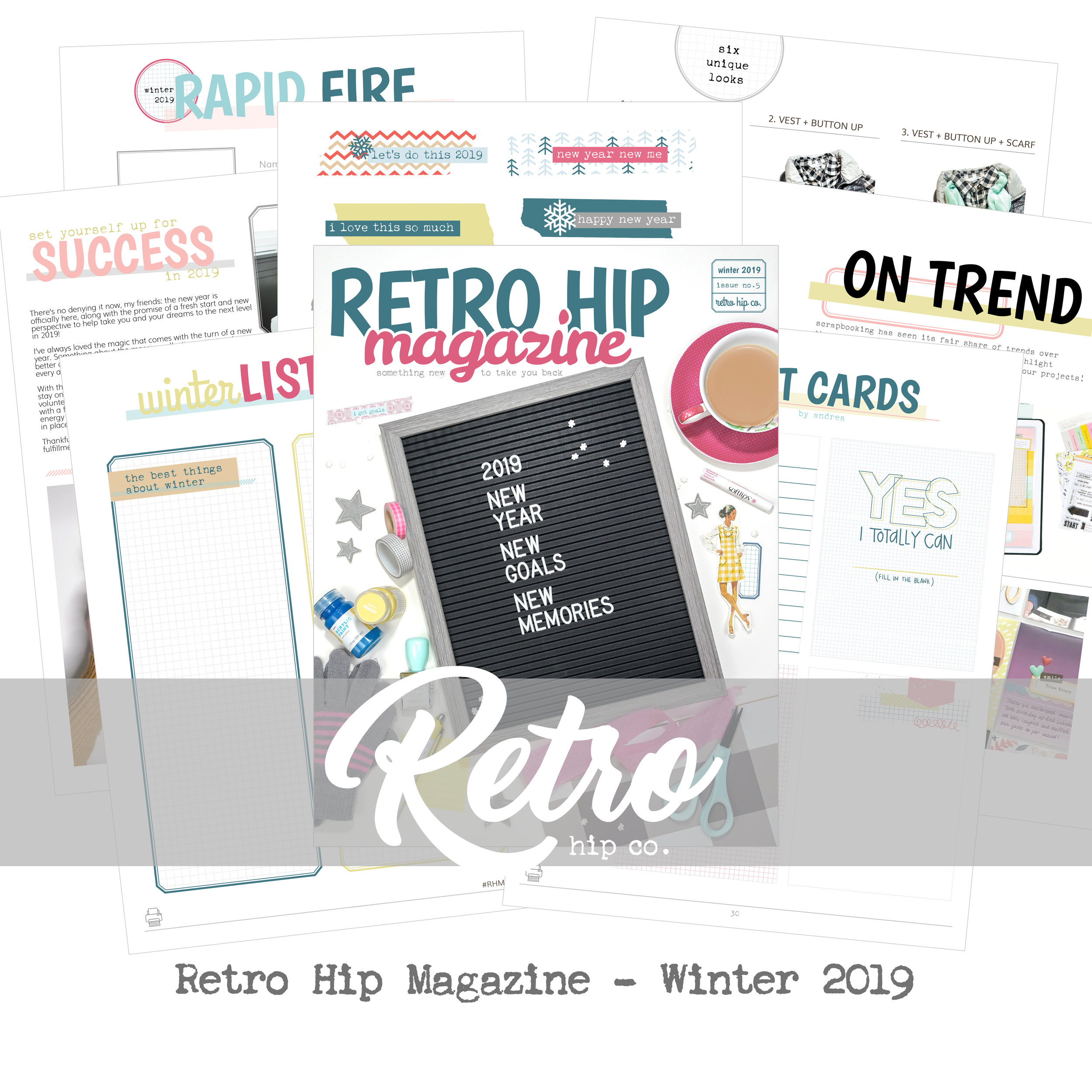RETRO HIP MAGAZINE - ISSUE NO. 5 - WINTER 2019 (DIGITAL)