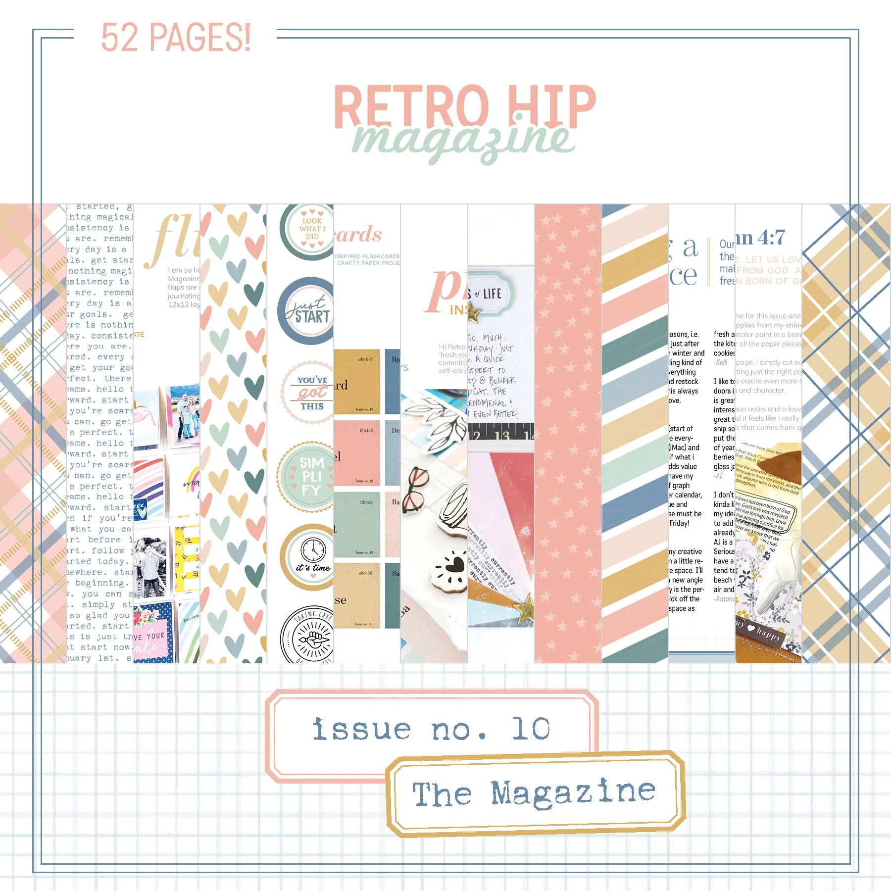 RETRO HIP MAGAZINE - ISSUE NO. 10 - SIMPLE STARTS (DIGITAL)