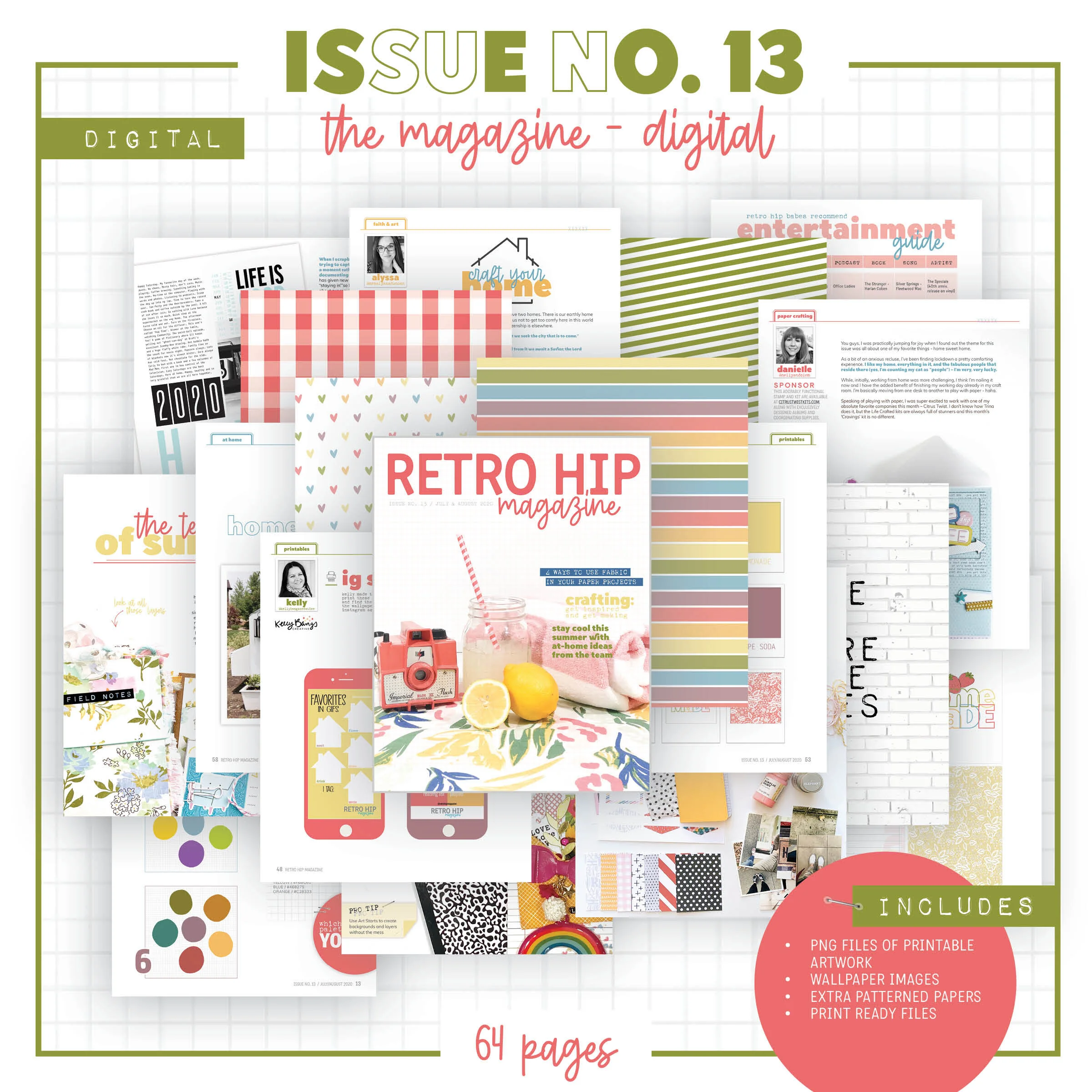 RETRO HIP MAGAZINE - ISSUE NO. 13 - SWEET HOME (DIGITAL)