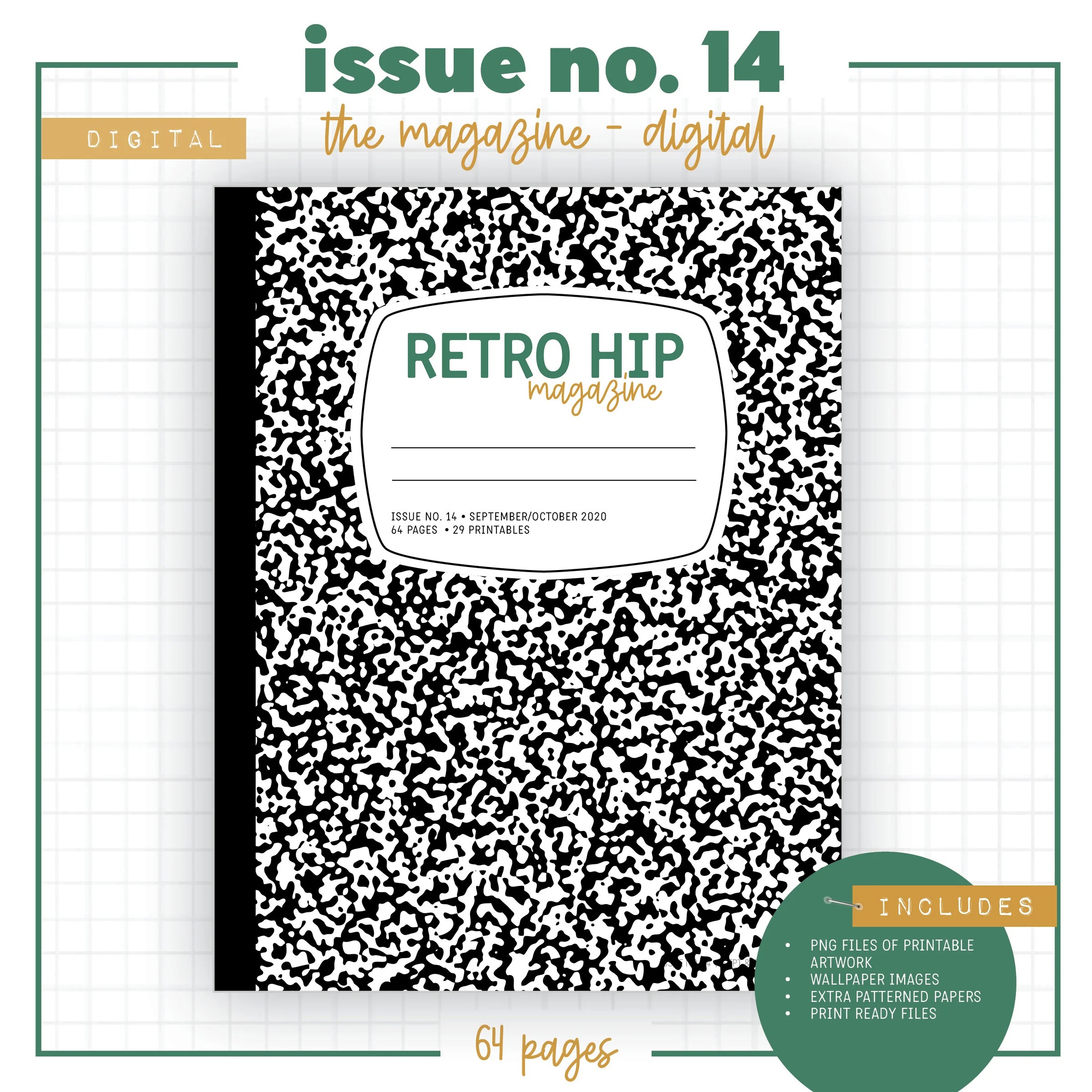 RETRO HIP MAGAZINE - ISSUE NO. 14 - LISTING (DIGITAL)