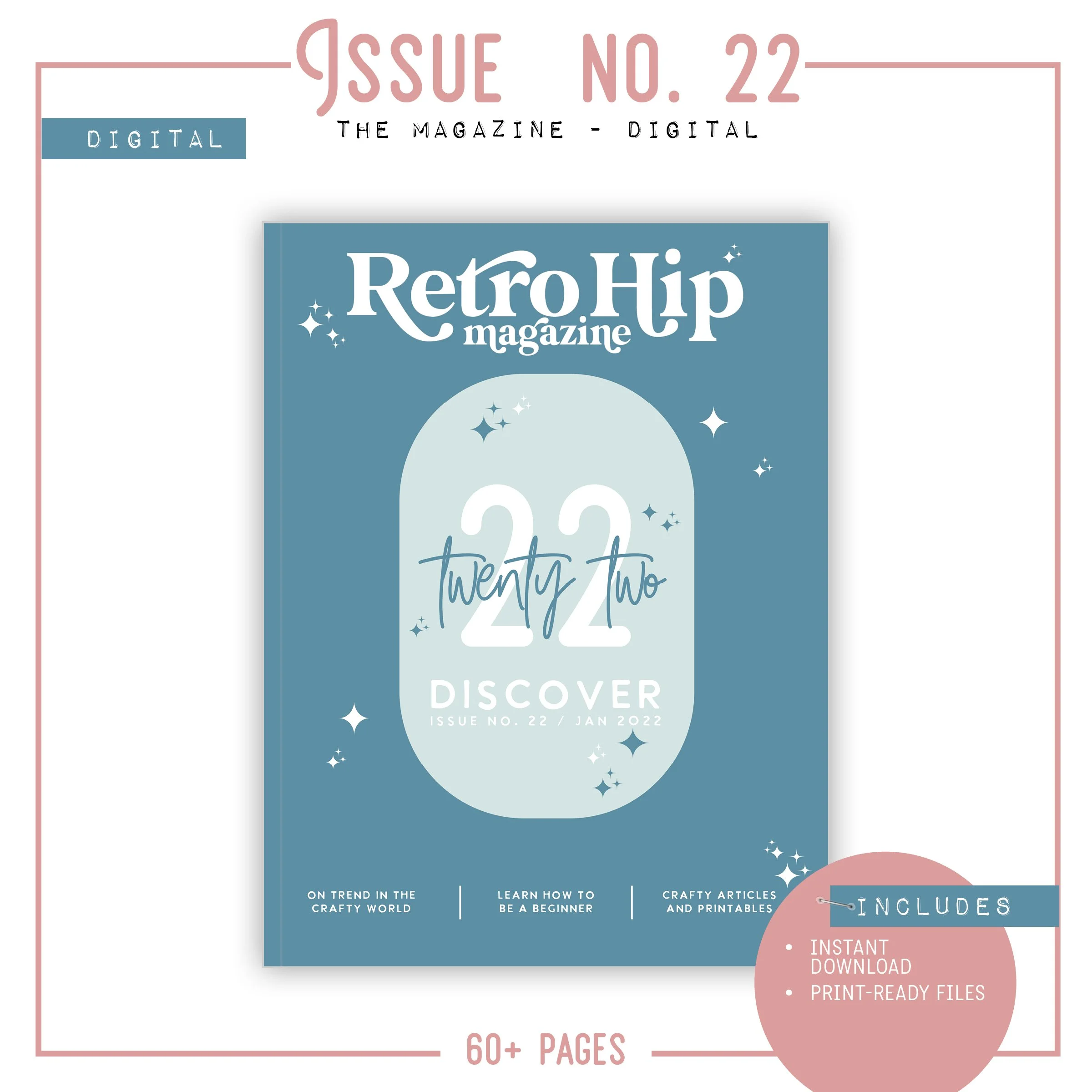 RETRO HIP MAGAZINE - ISSUE NO. 22 - DISCOVER (DIGITAL)