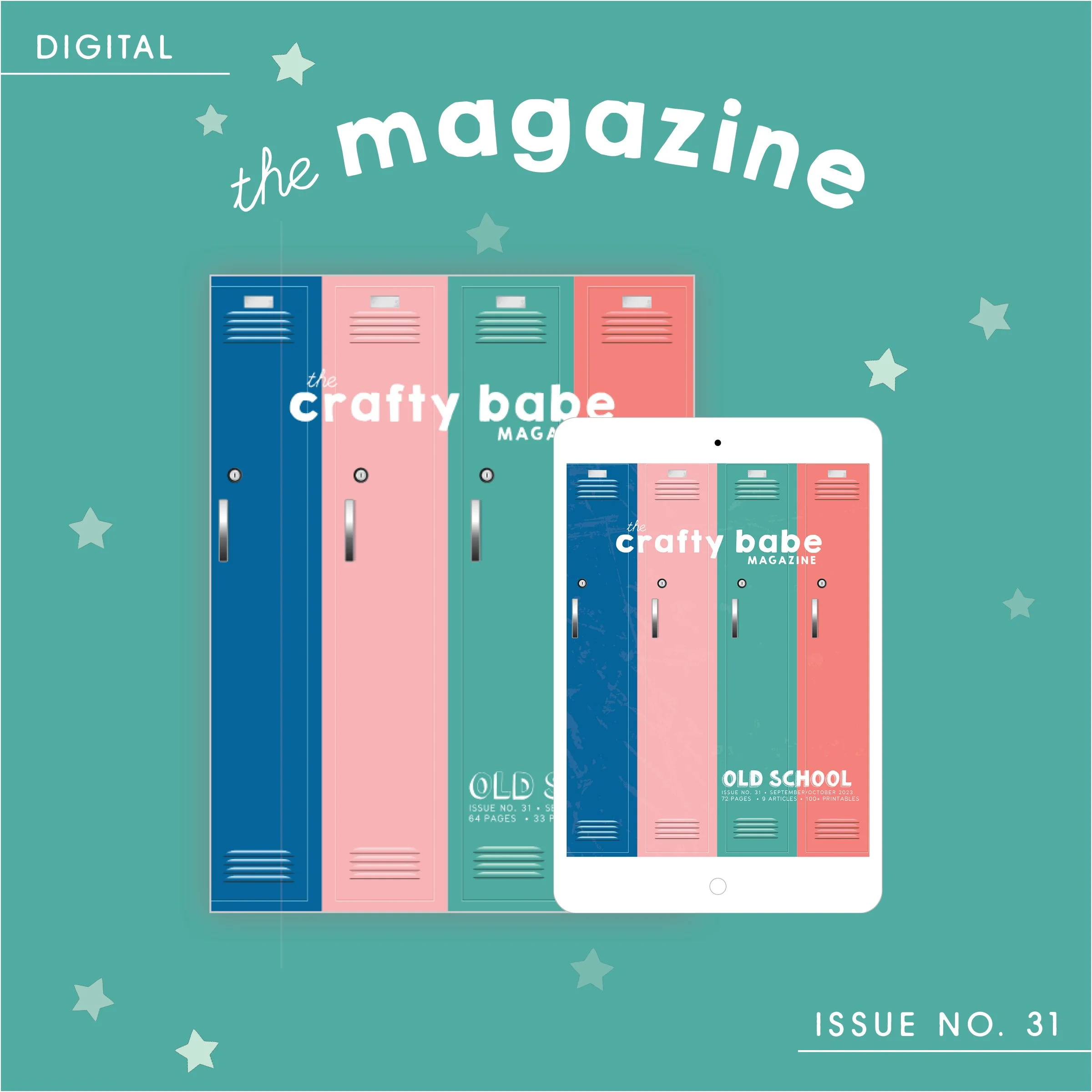 CRAFTY BABE MAGAZINE - ISSUE NO. 31 - OLD SCHOOL (DIGITAL)
