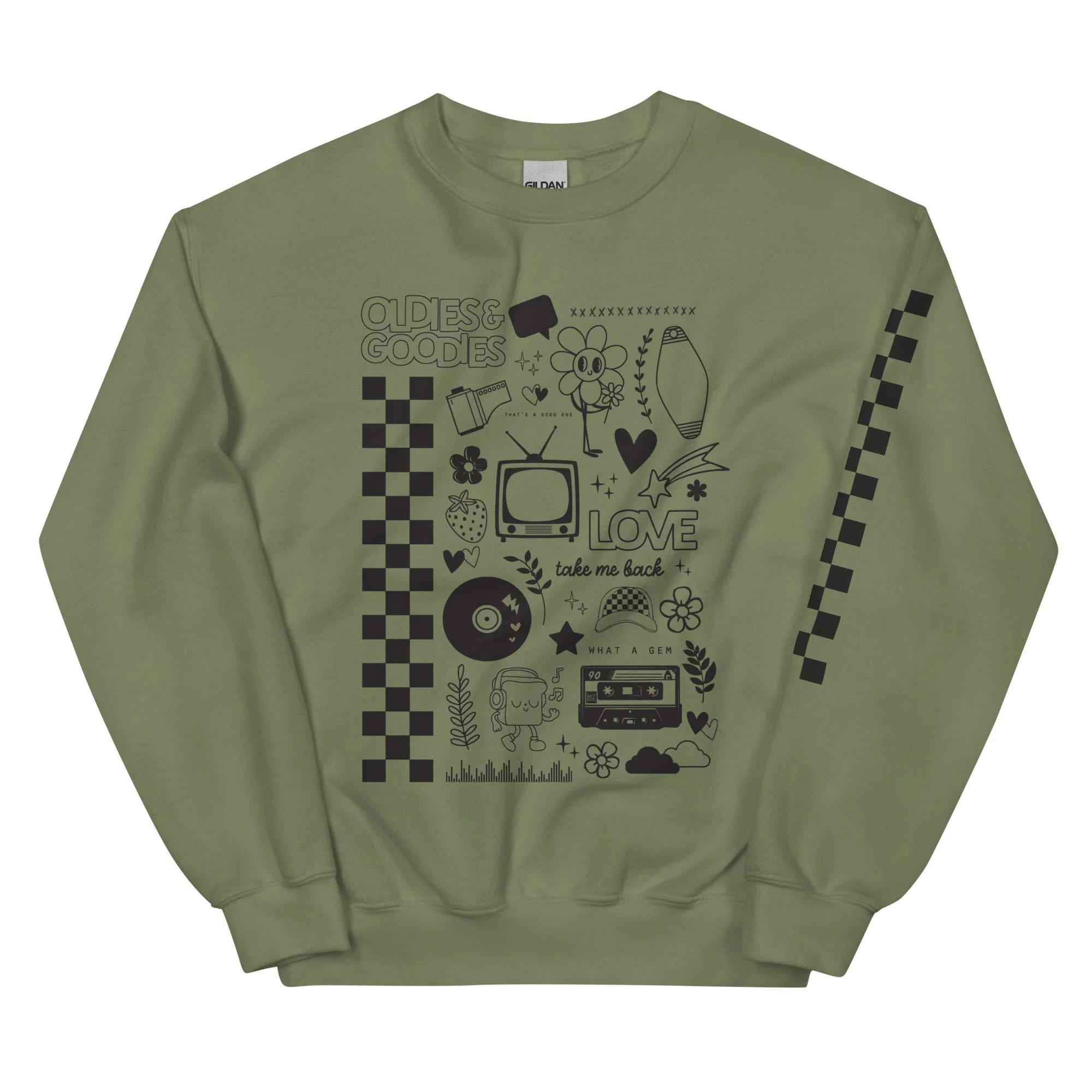 unisex-crew-neck-sweatshirt-military-green-front-688234b7cc8e0.jpg