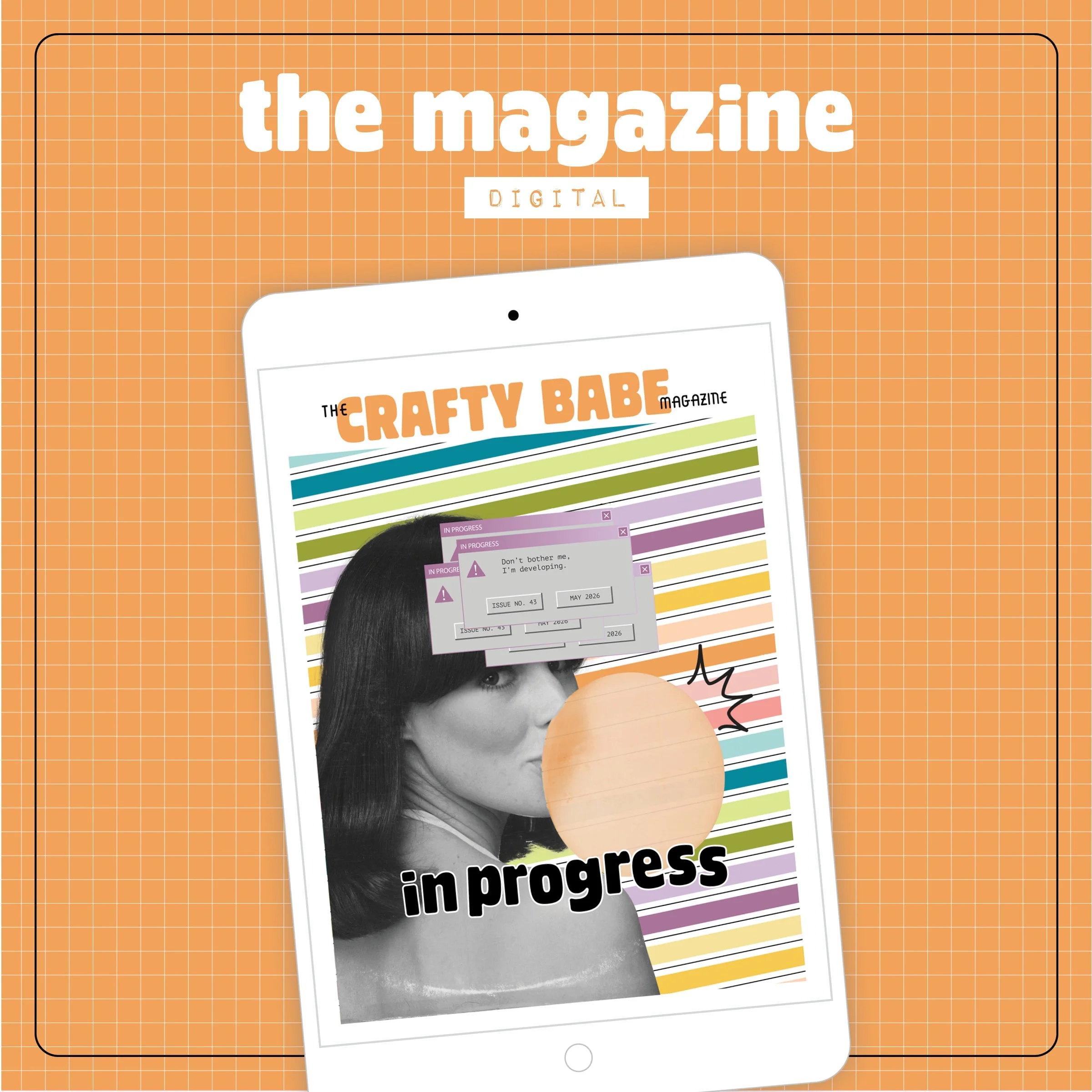 CRAFTY BABE MAGAZINE - IN PROGRESS - ISSUE NO. 43 (DIGITAL)