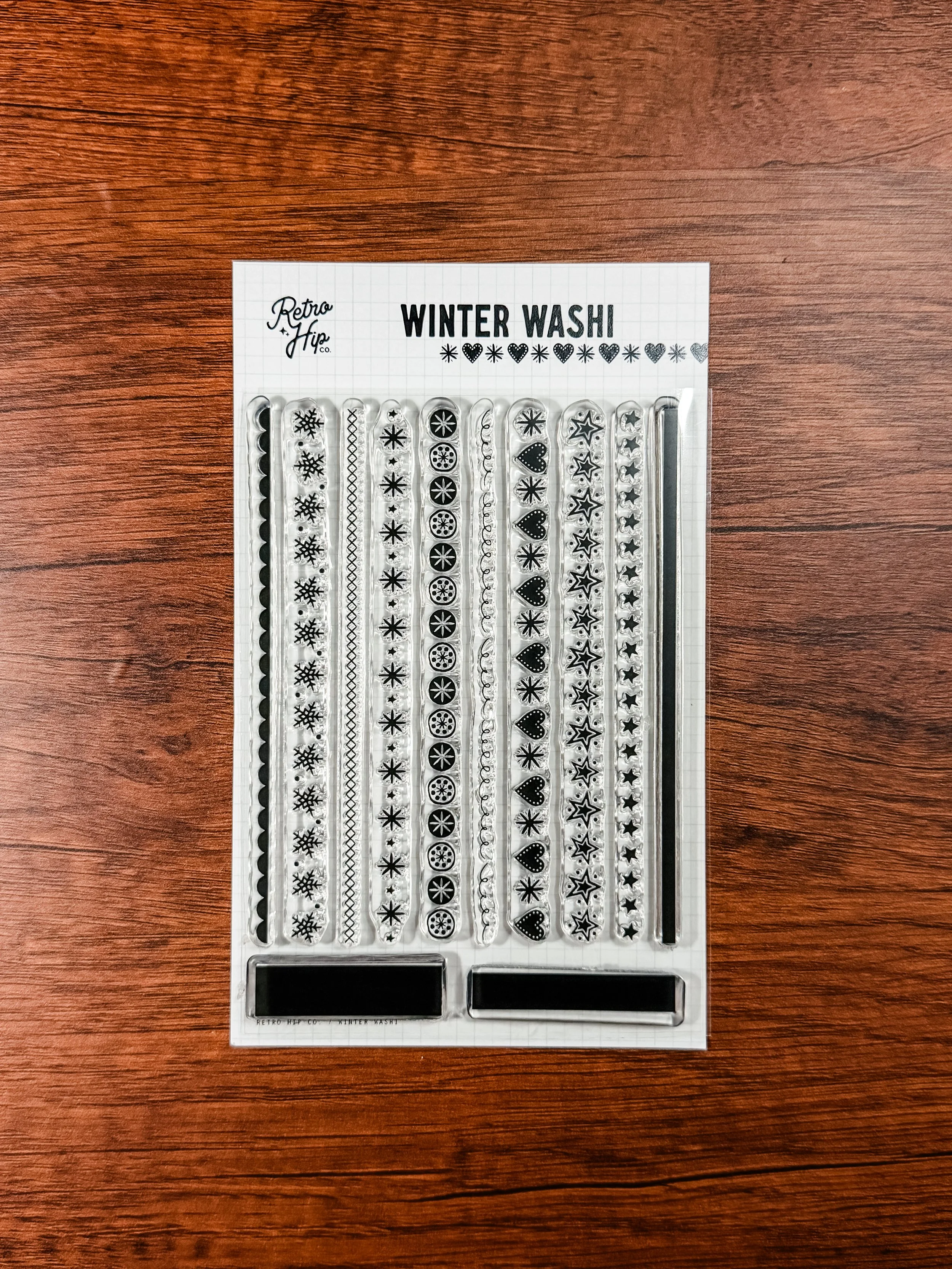 WINTER WASHI STAMP (PRESALE)