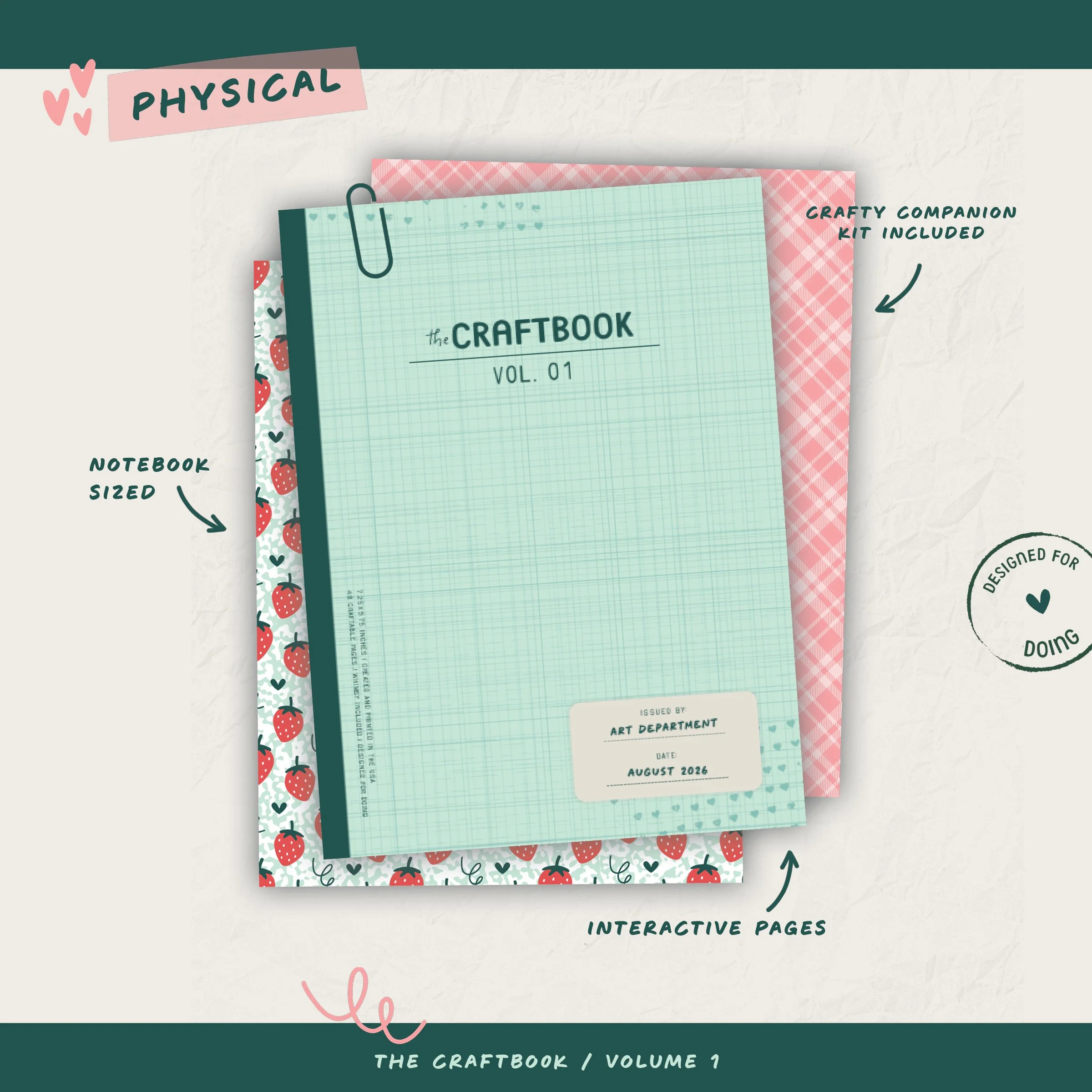 THE CRAFTBOOK: VOLUME 1 - PHYSICAL