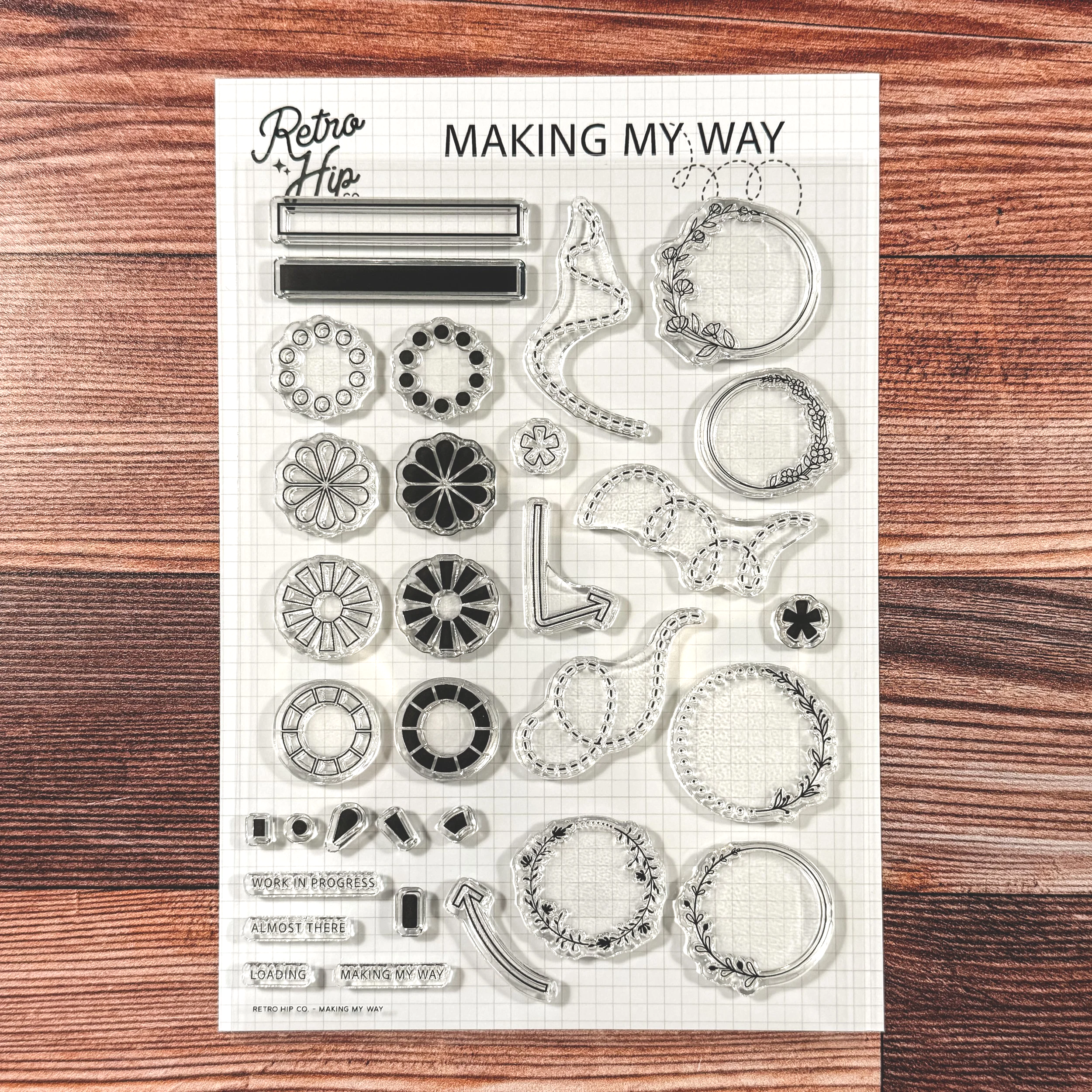 MAKING MY WAY STAMP - PRESALE