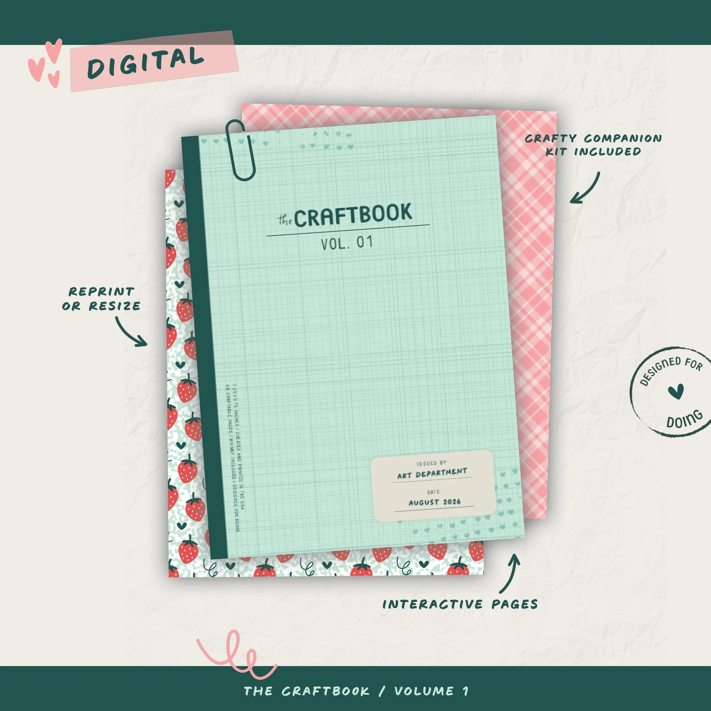 THE CRAFTBOOK: VOLUME 1 - DIGITAL