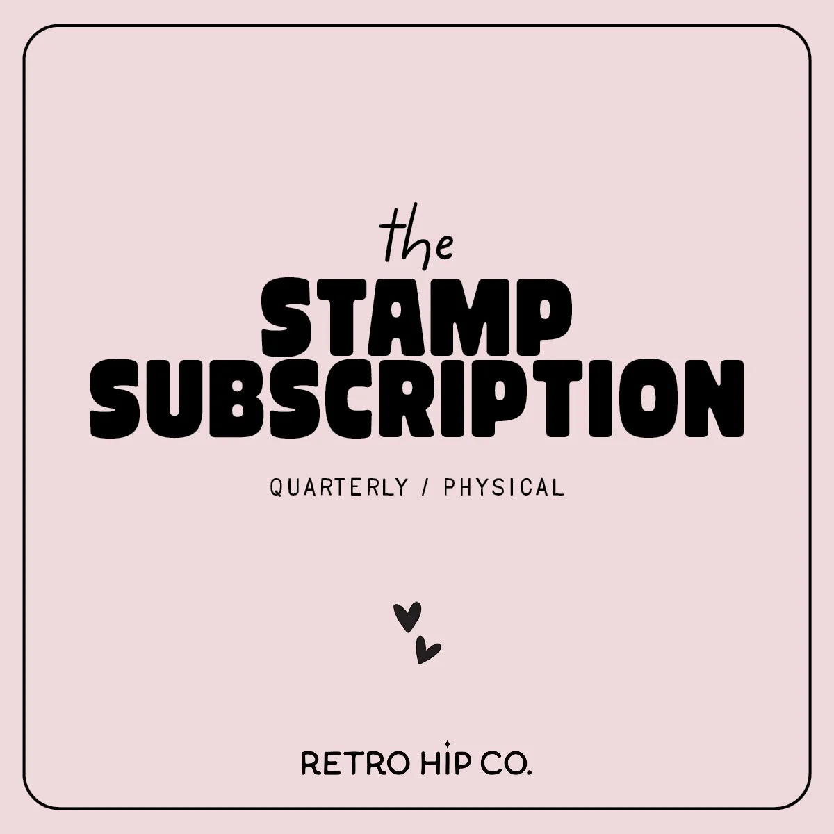 CRAFTBOOK SUBSCRIPTION / STAMP ONLY