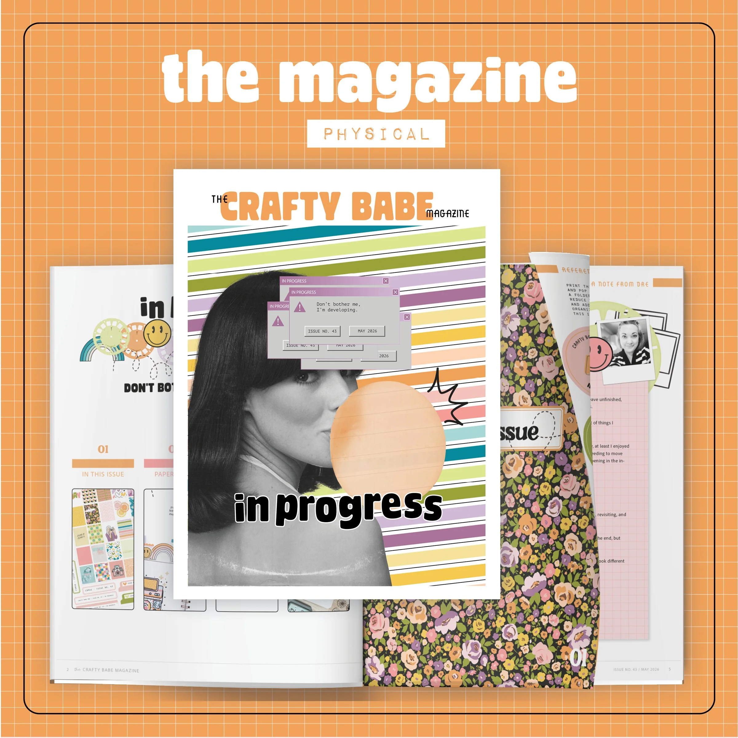 CRAFTY BABE MAGAZINE - IN PROGRESS - ISSUE NO. 43 (PHYSICAL) PRESALE