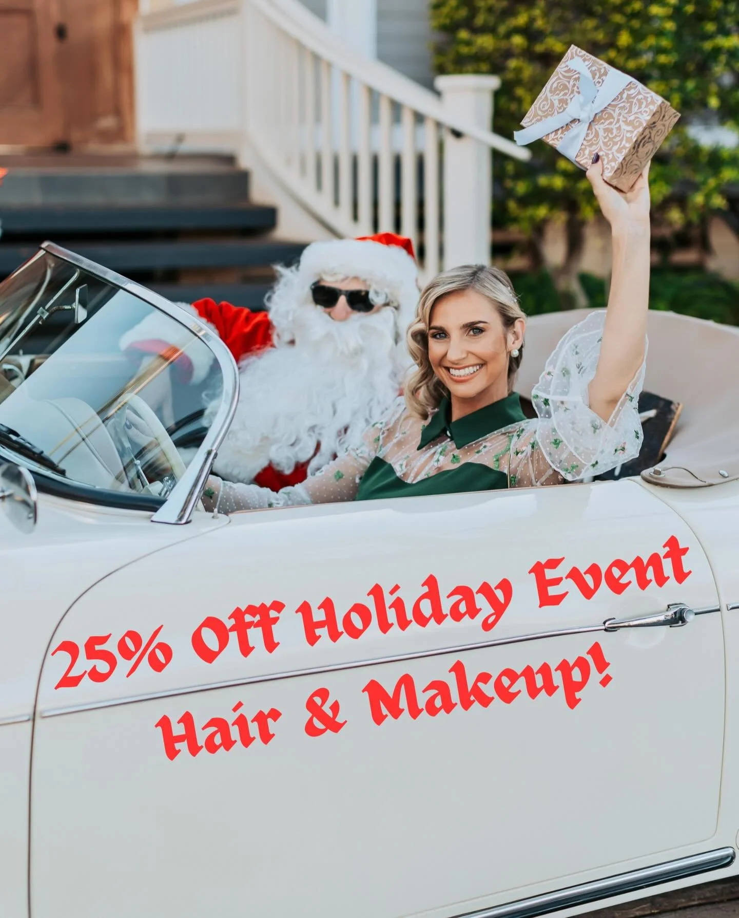 &ldquo; Our gift to you this season!&rdquo;

H&amp;M // @styled.in.hawaii 

Image //@brittneybakerphotographymaui 

Venue // @sugarbeachevents 

Classic Car // @mauiroadsters