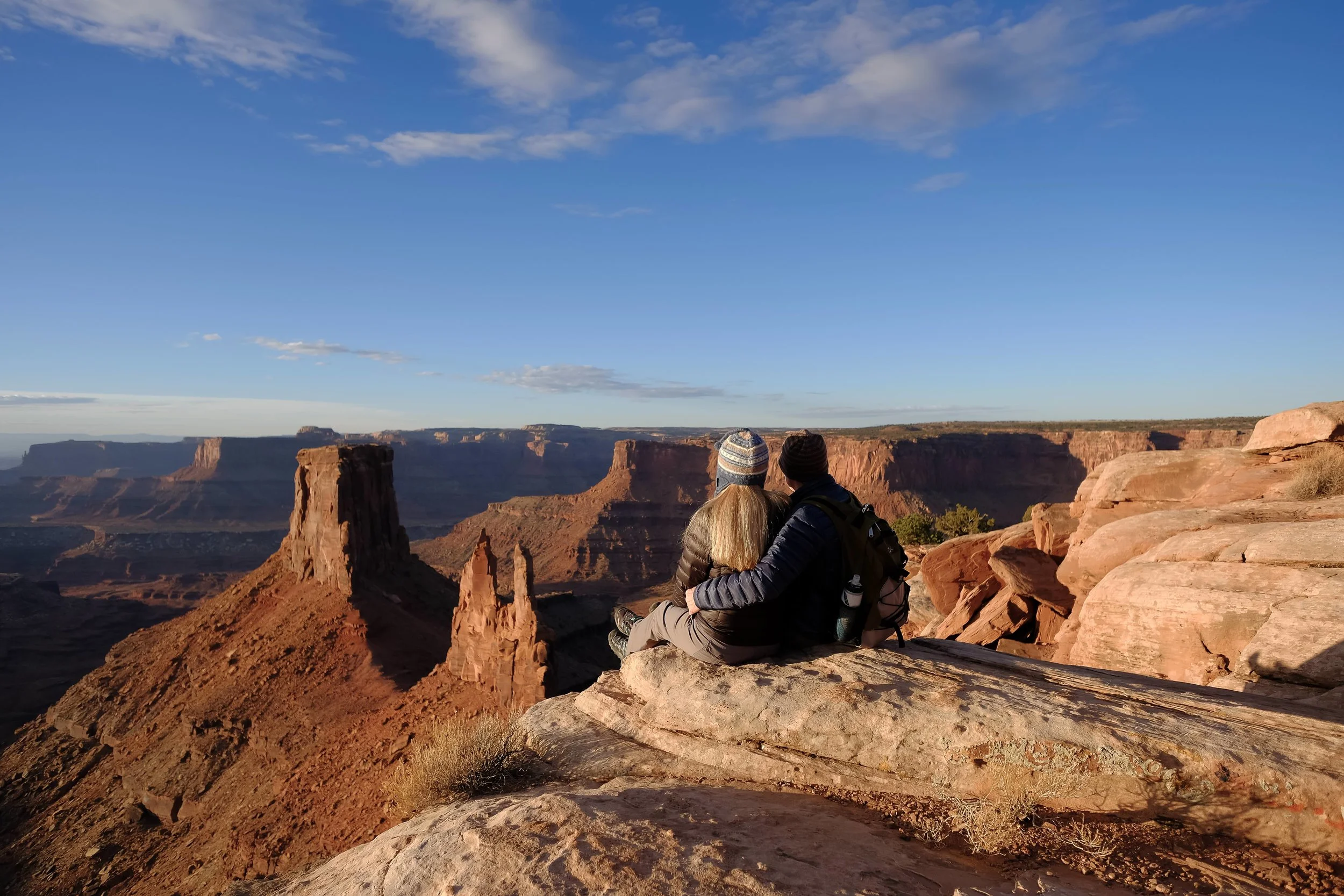 My favorite couples location for a portrait of Tom and Debbie. Fuji X-T2, 14mm f/2.8 Lens