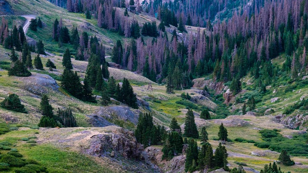  The mines and diverse landscape along the Alpine Loop, Fuji XT2, 50-140mm f/2.8 @140mm 