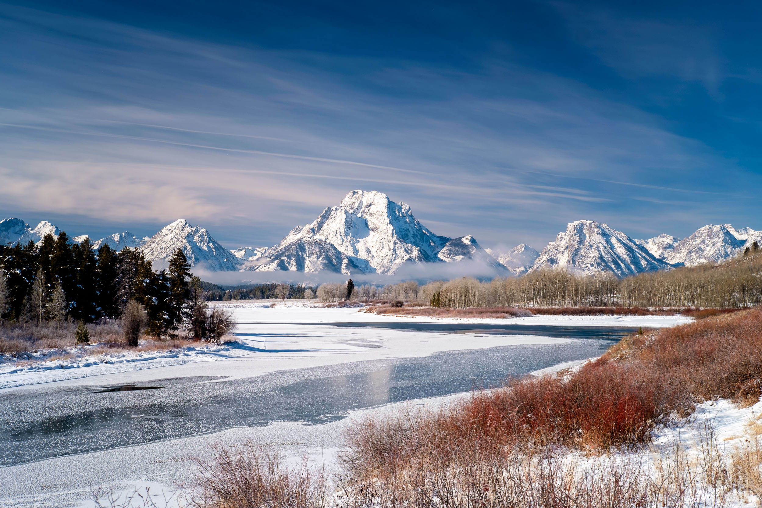  This image was from another last minute trip to Jackson, Wyoming. I’ve always wanted to see Grand Teton in the winter and with a perfect window of good driving conditions (at least on the way up) Reg and I decided to go for it. This image just bring