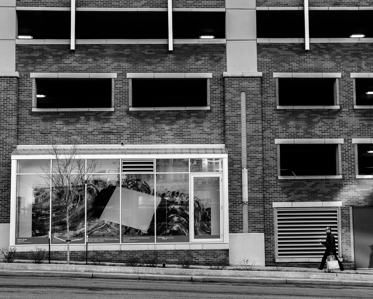 The squares and rectangles in Downtown Denver.