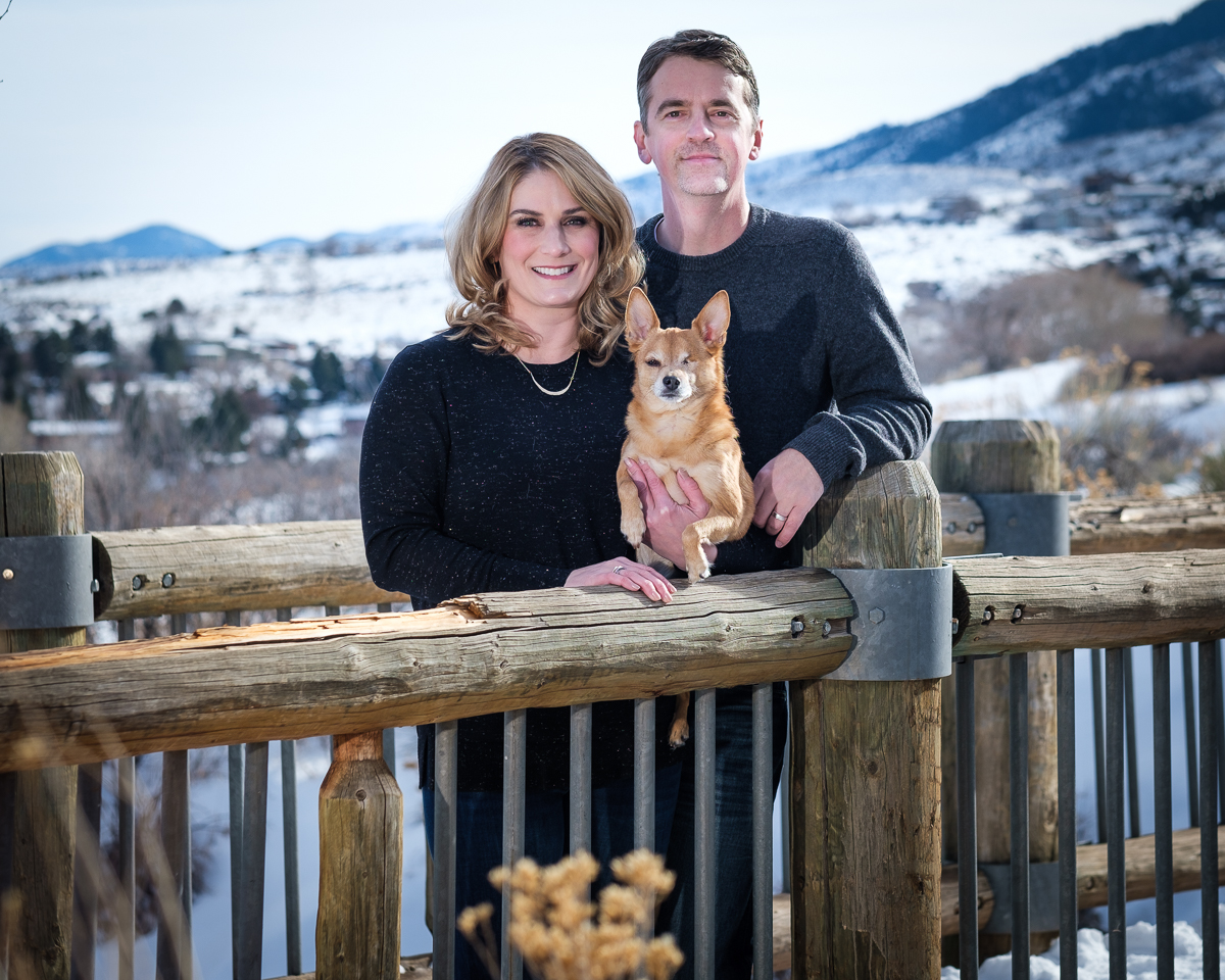  Pets By Nature Family Portrait along the wooden bridge on the Red Rocks Trail 