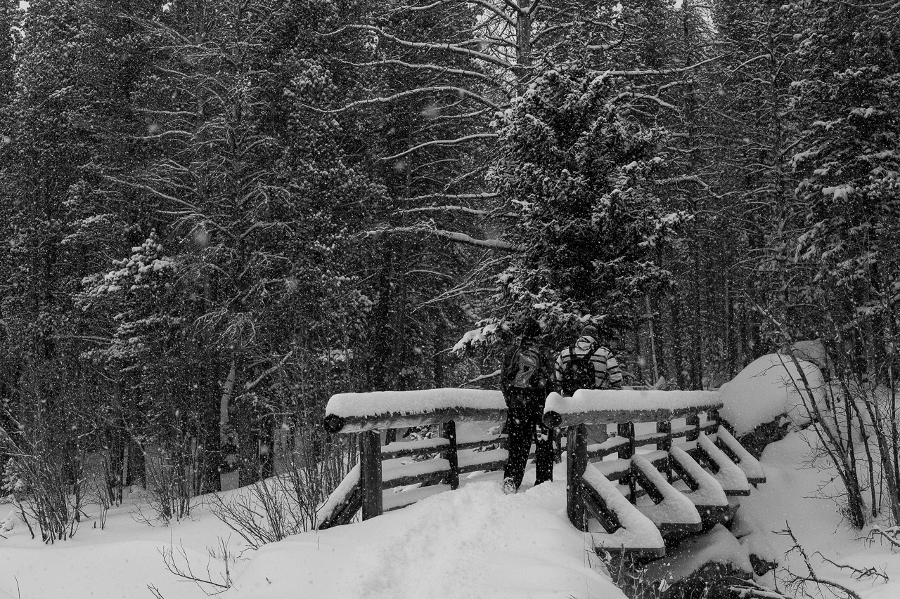  Chase and Ryan heading across the bridge 