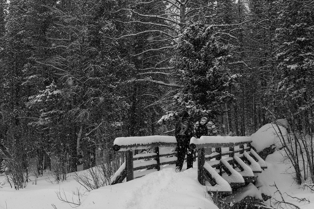  Chase and Ryan heading across the bridge 