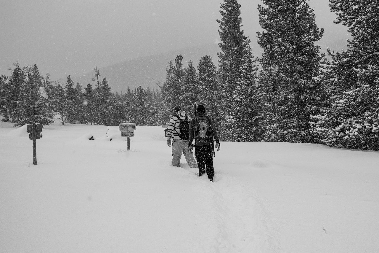 Hiking from the Storm Pass Trailhead