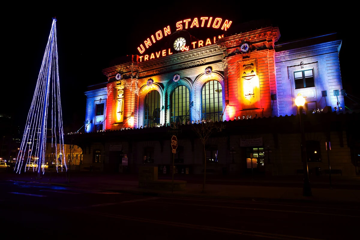 Union Station at Christmas