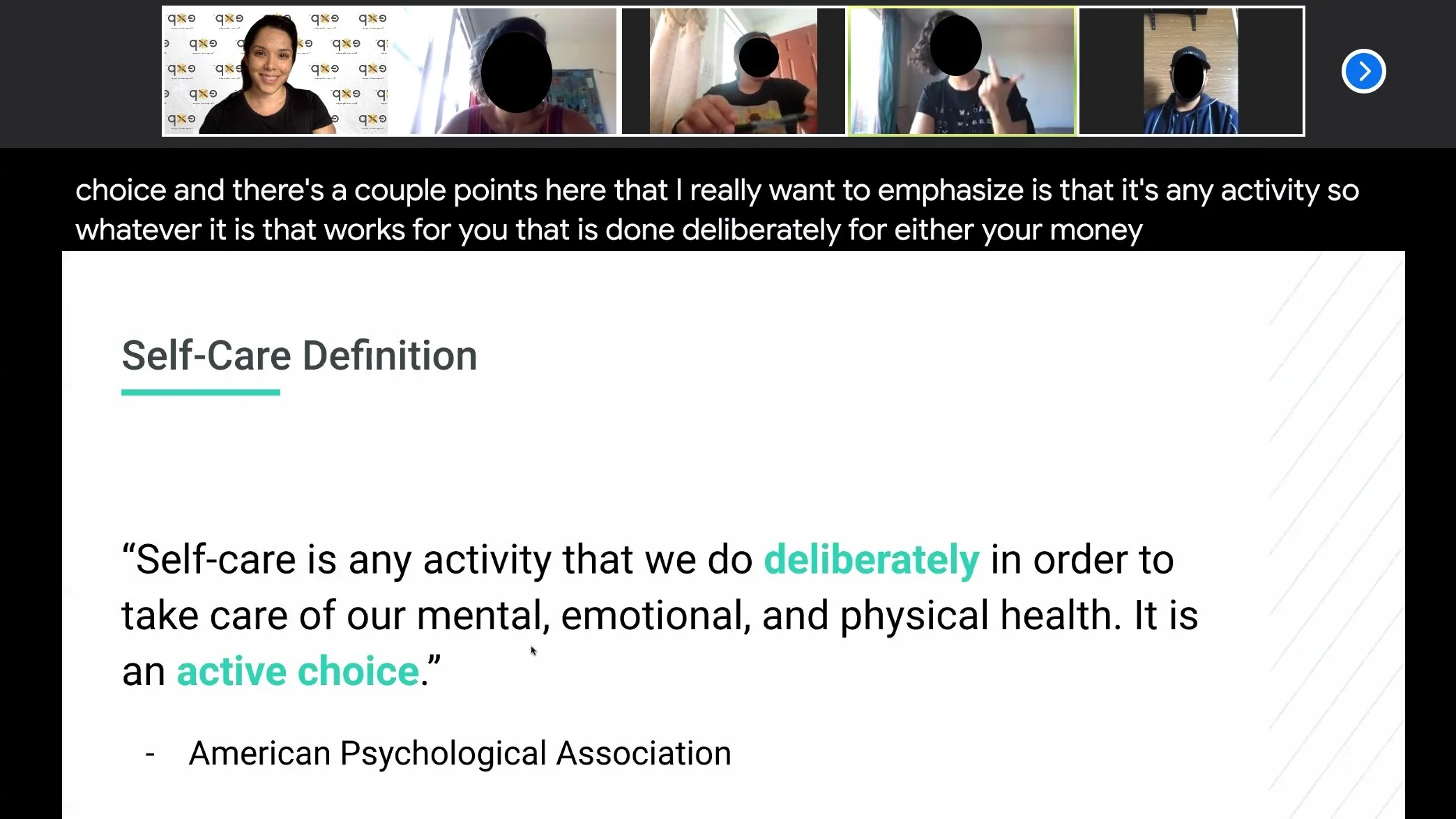 EXP Teamed Up with Awaken for a Students Self Care Workshop