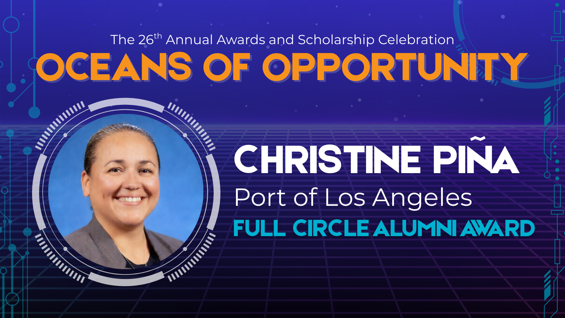 Meet Christine Piña, 2026 Full Circle Alumni Award Honoree