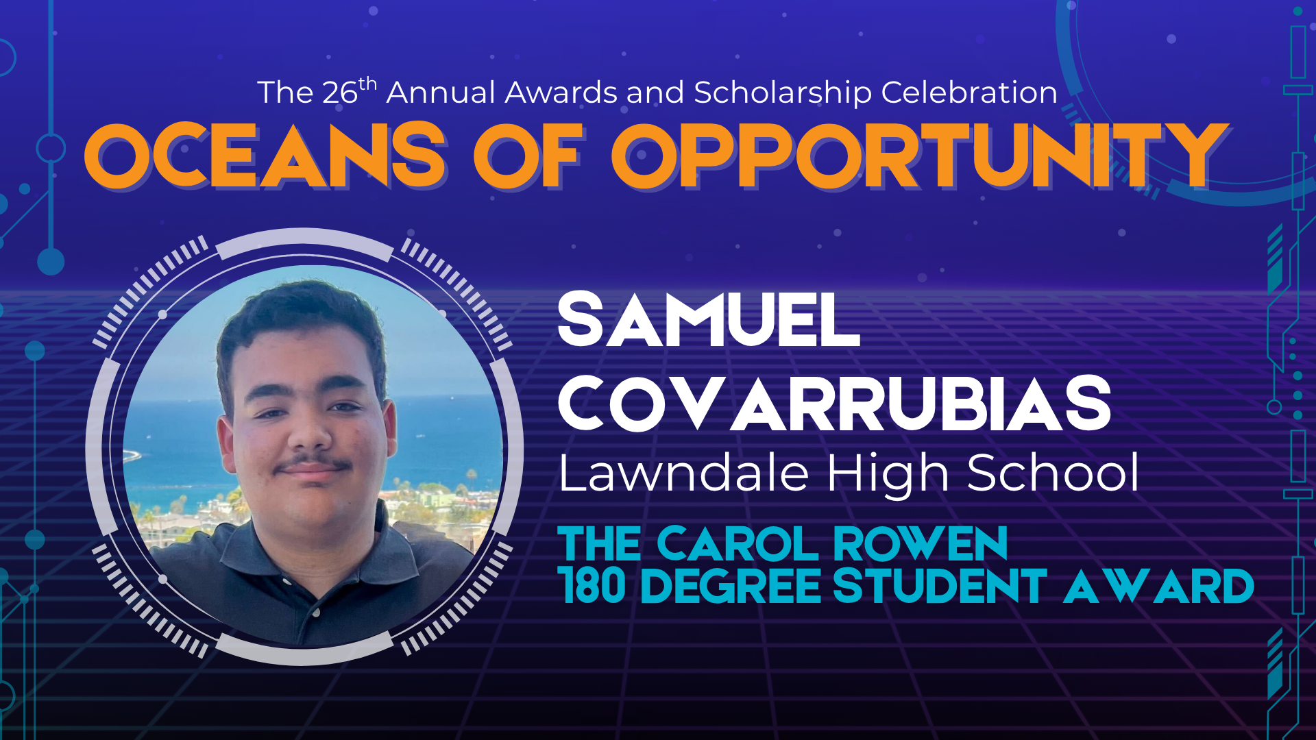 Announcing our Carol Rowen 180 Degree Award Honoree and Scholarship Recipients