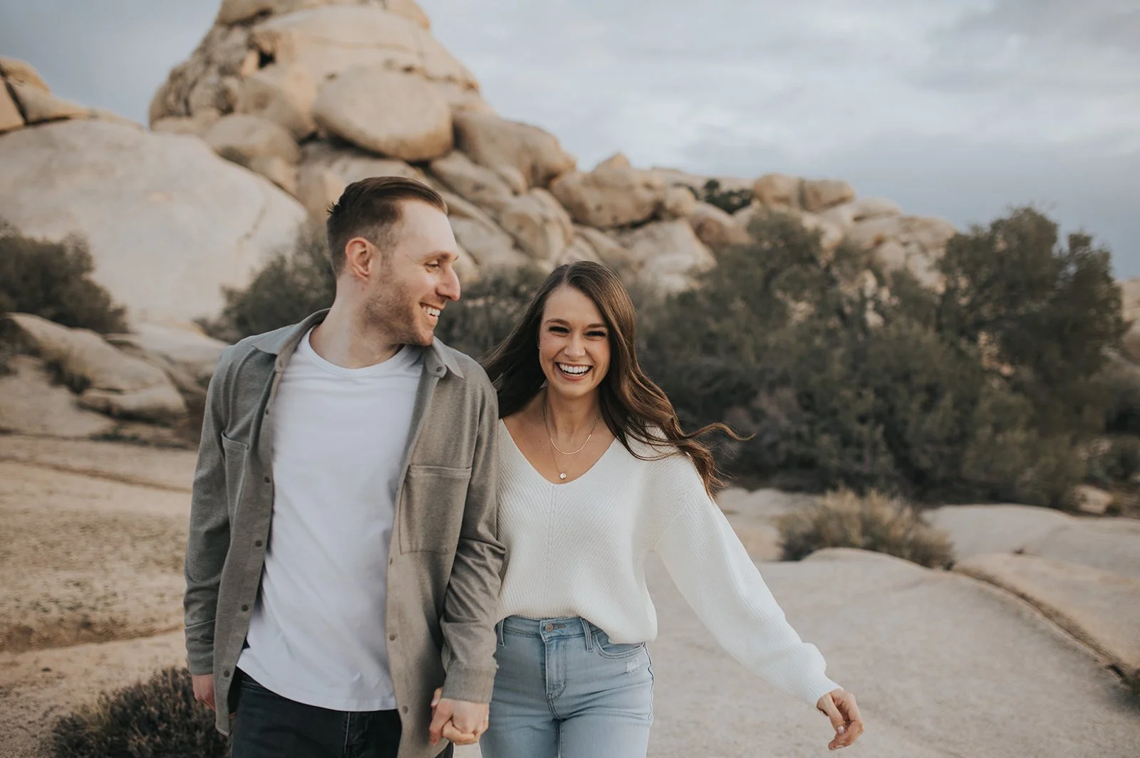 Joshua Tree National Park engagement session  