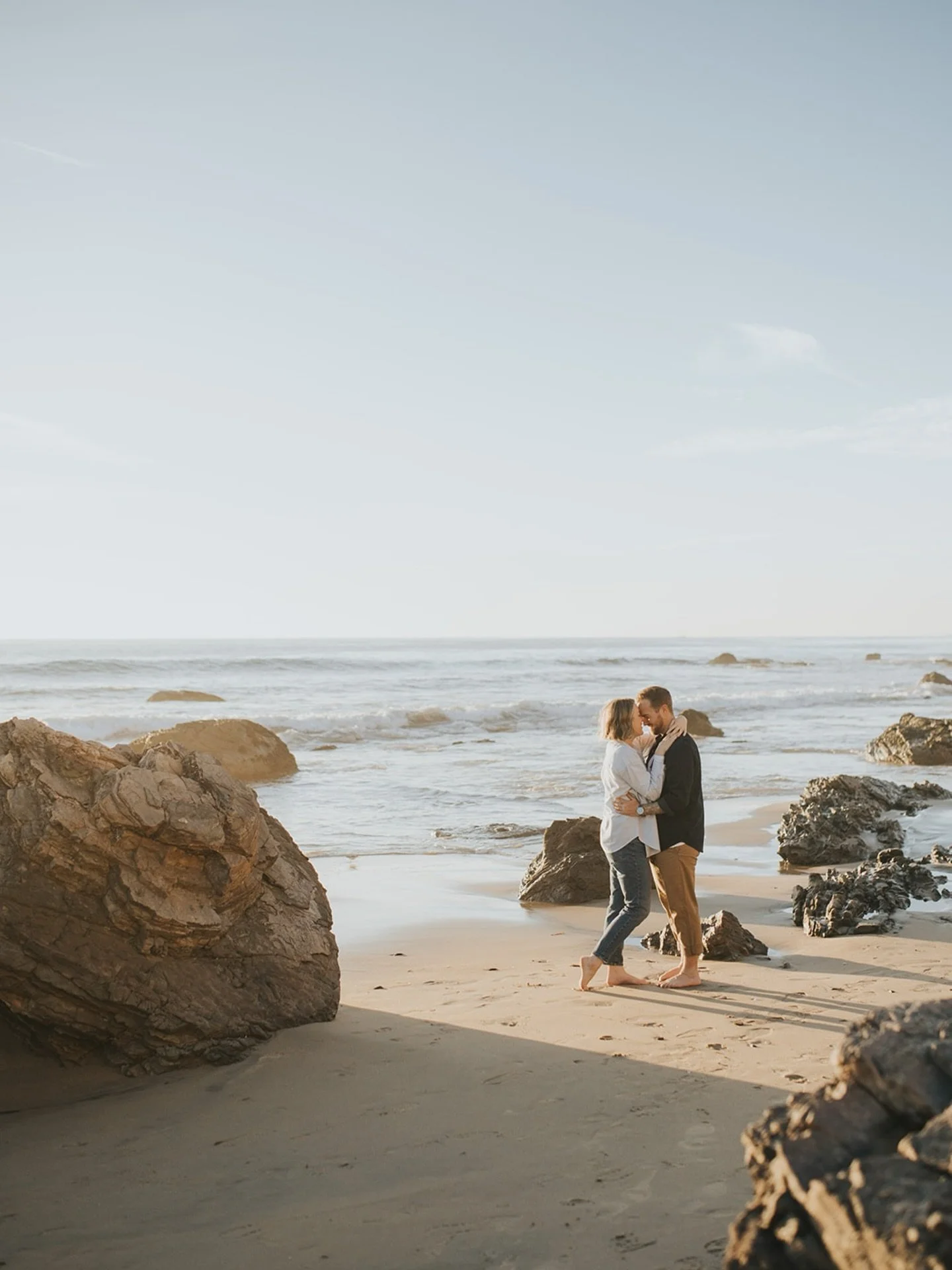Golden hour in Crystal Cove. ☀️
