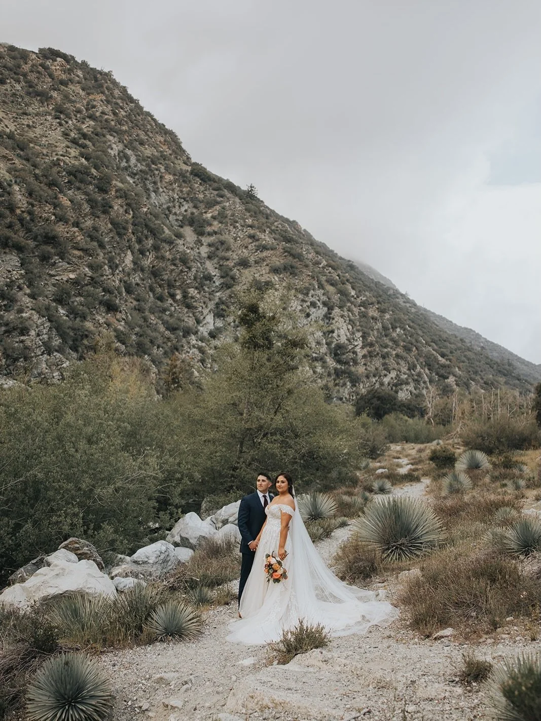Alyssa and Jacob had such a beautiful wedding up in the Southern California mountains!