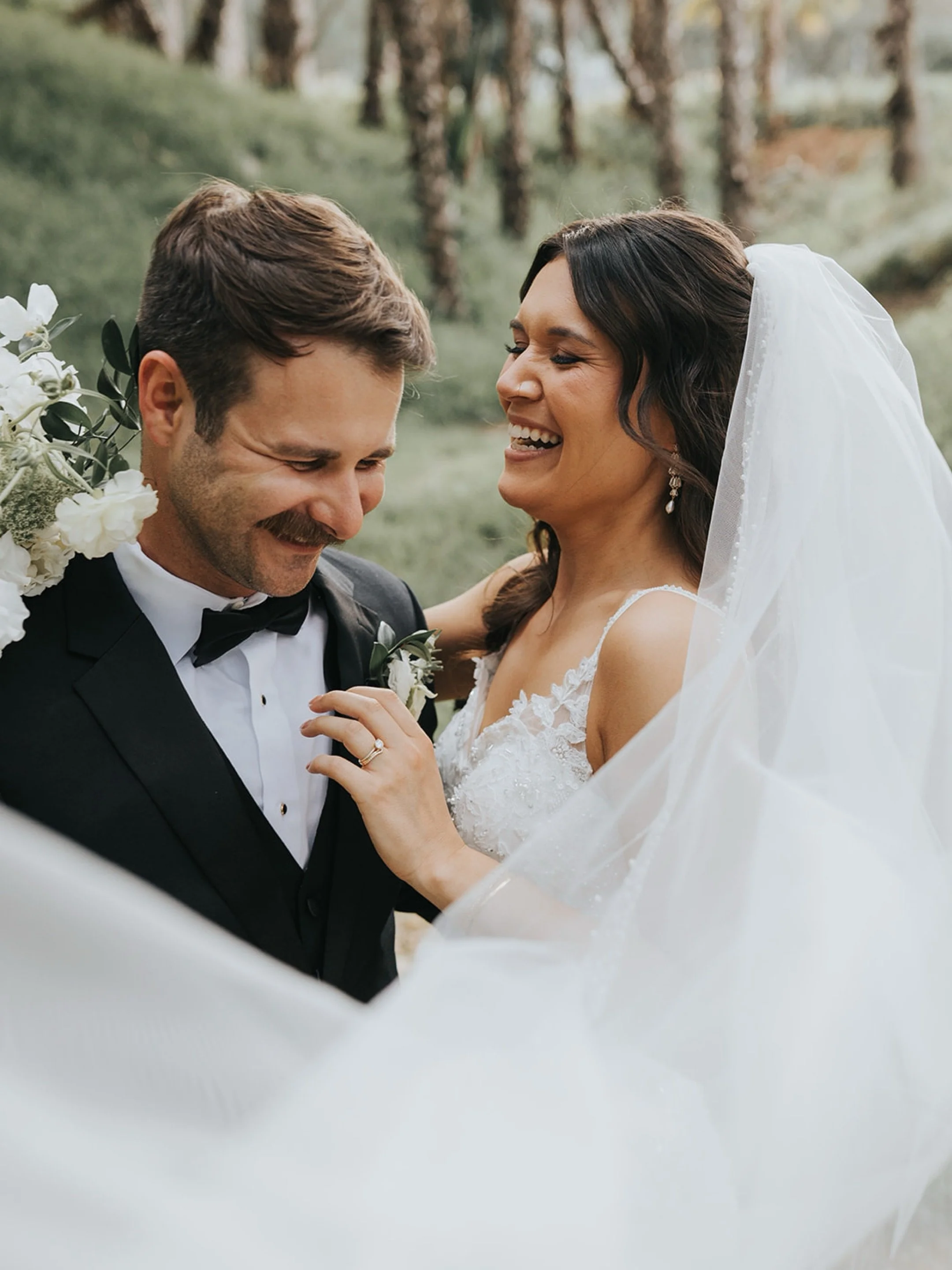 Josh and Emily had such an amazing wedding day up in the mountains of Orange County. Outstanding people. Great day. 11/10 would recommend. 

Venue- @rancholaslomas 
Coordinator- @purelavishevents 
Hair &amp; Makeup- @mrskilinit 
Florals- @threepetals