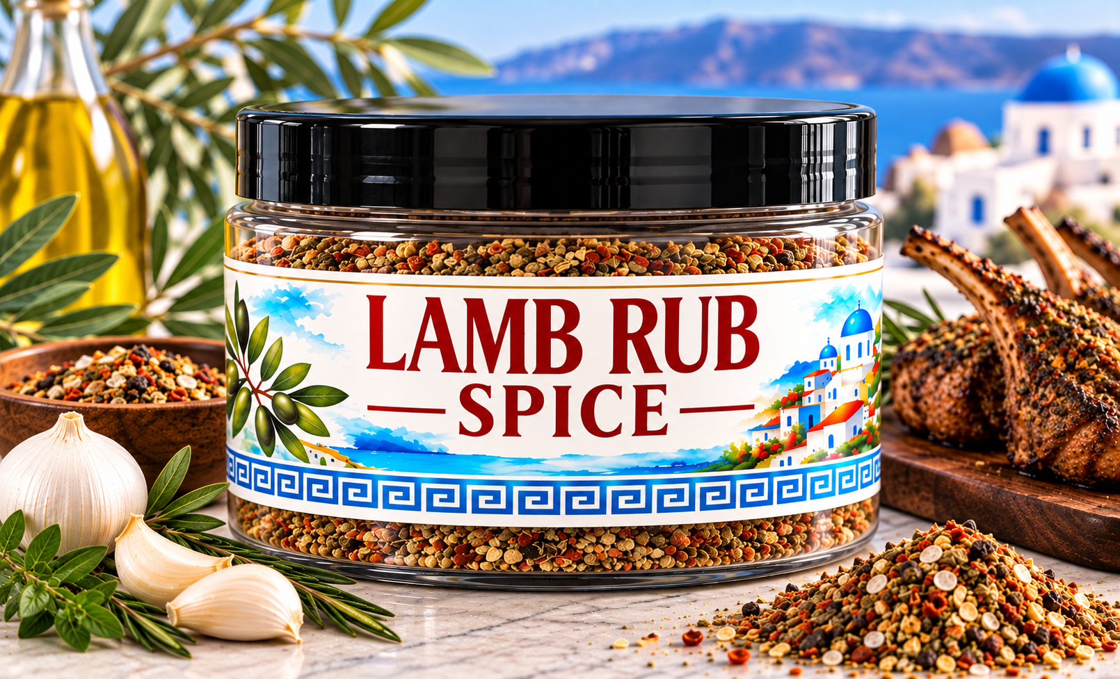 Simply Greek™ Lamb Rub - Individual Can