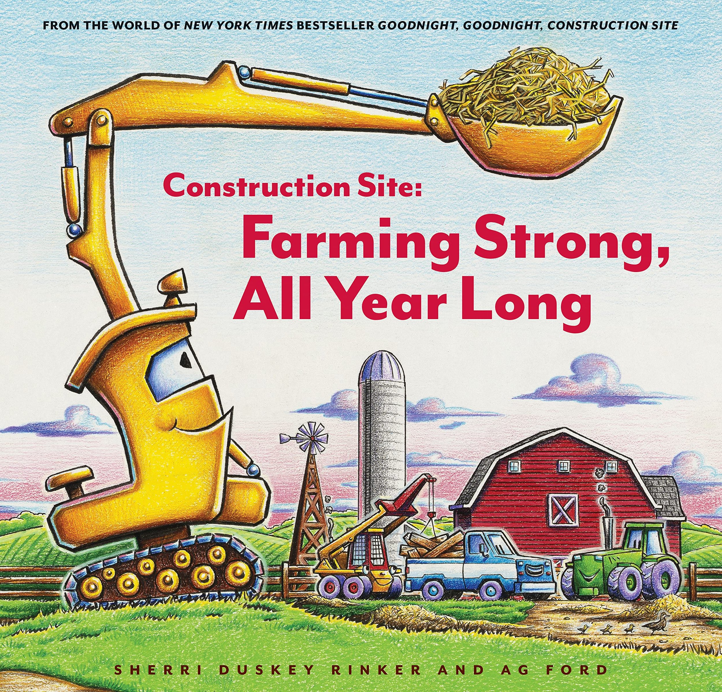 Rinker, Sherri Duskey 2022_11 CONSTRUCTION SITE FARMING STRONG, ALL YEAR LONG - PB - LKLA.jpg