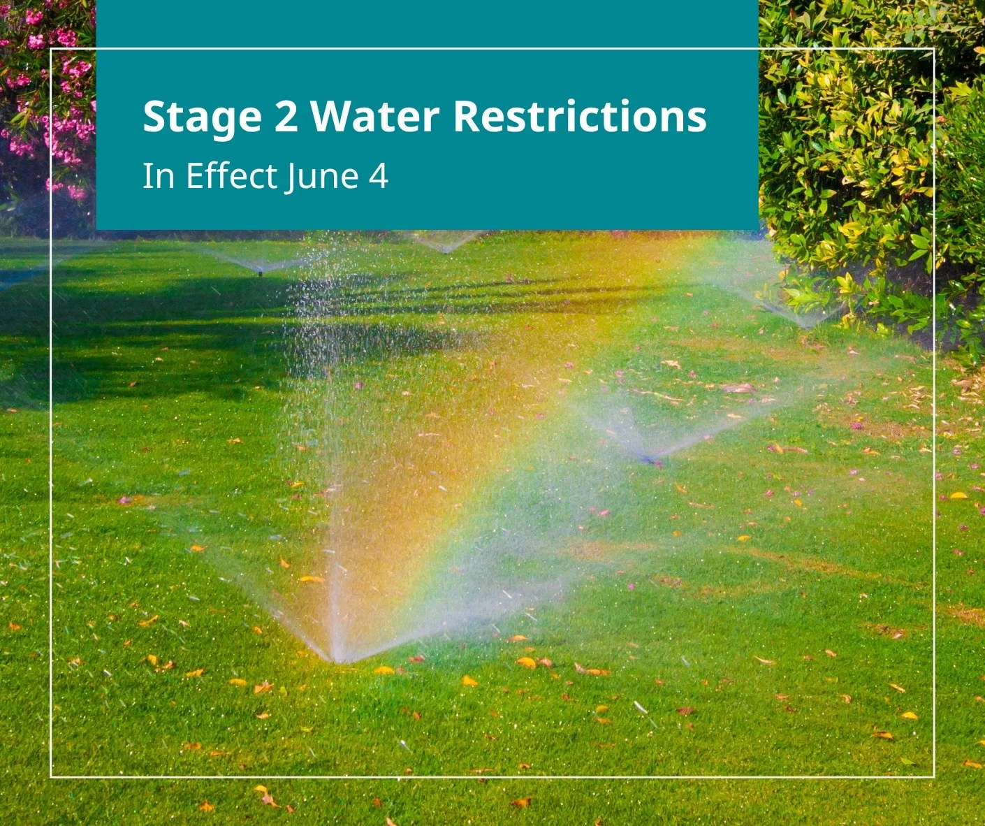 🚨🌊Stage 2 Water Restrictions🌊🚨