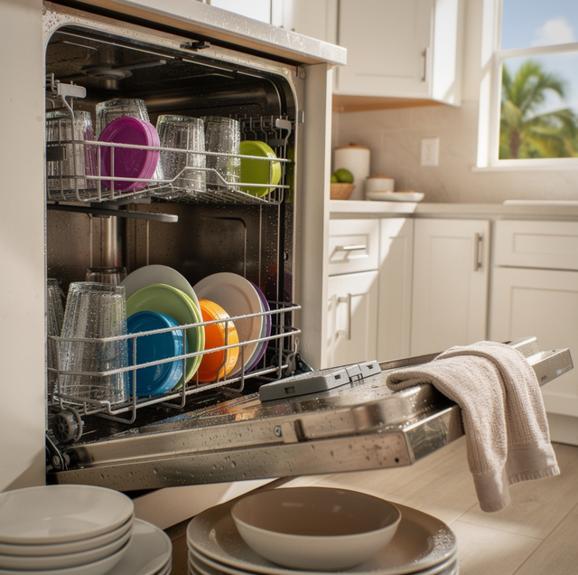 Dishes Still Wet After the Dishwasher? The Heat Ran Out