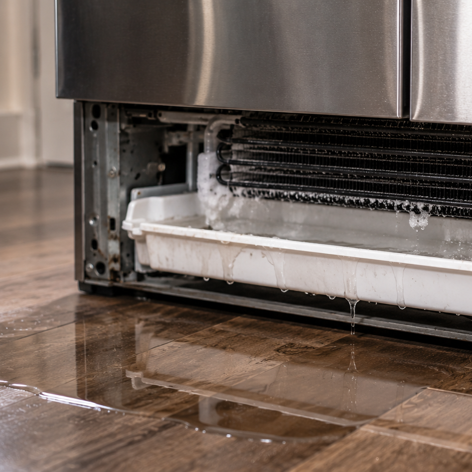 Water Pooling Under Your Fridge? The Usual Causes
