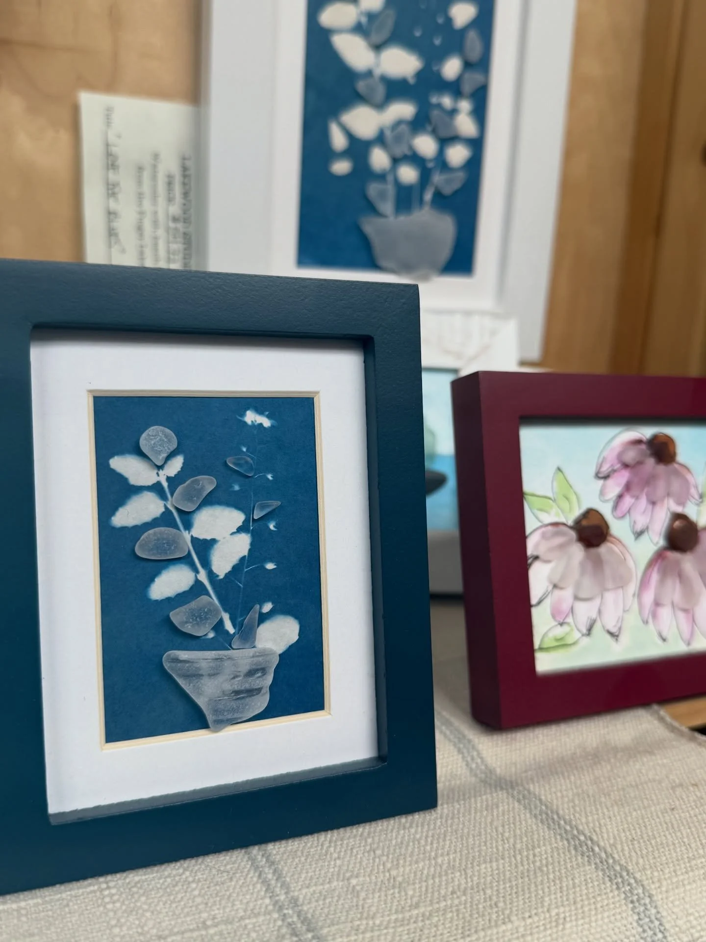 Cyanotype style is always eye catching! @jeanneu005