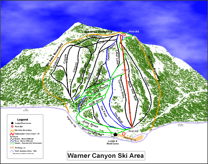 The Mountain — Warner Canyon Ski Hill