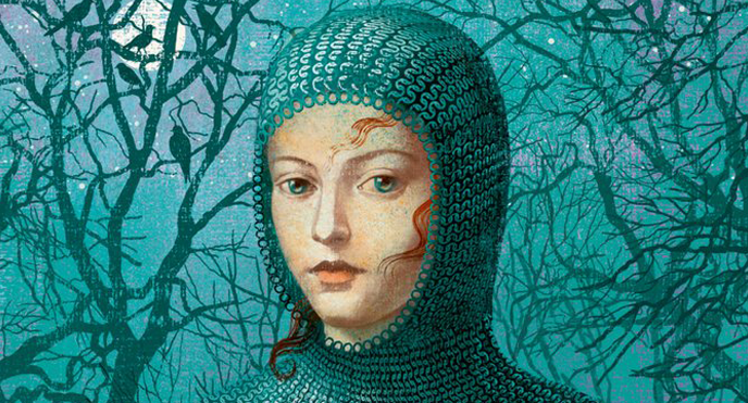 Cover detail from Hild , by Nicola Griffith. Illustration by Anna and Elena Balbusso.