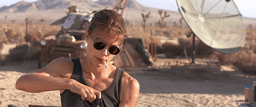 Terminator 2: Judgment Day. We need Sarah Connor more than ever!