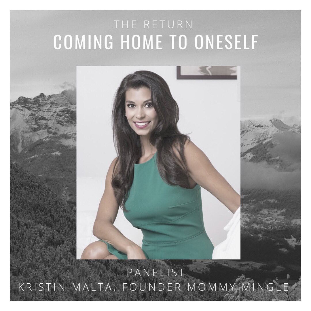 Meet @kristinmalta one of our panelists for our upcoming digital retreat, The Return. 

Her journey from a culinary star 👩🏻&zwj;🍳, to judge 👩🏻&zwj;⚖️on the Food Network to published author 📚 and now Founder of @mommy.mingle is an impressive one