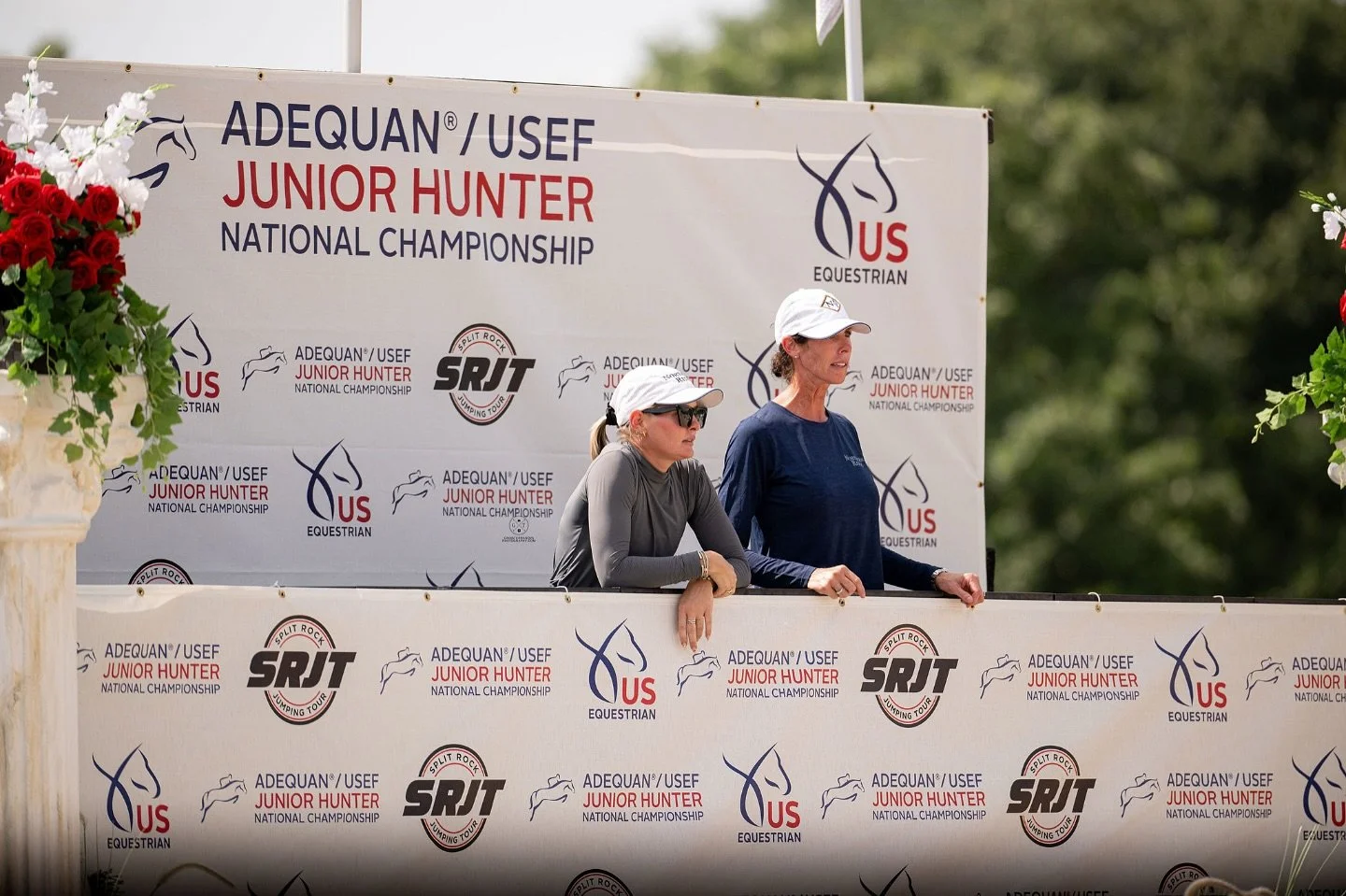 Happy #nationalcoachesday to the masterminds behind it all, Merry & Sam! We could not do what we do without you, and appreciate you both immensely! Our riders & horses love you 🫶🏻🤍 Cheers to a special day dedicated to all your hard work 🥂