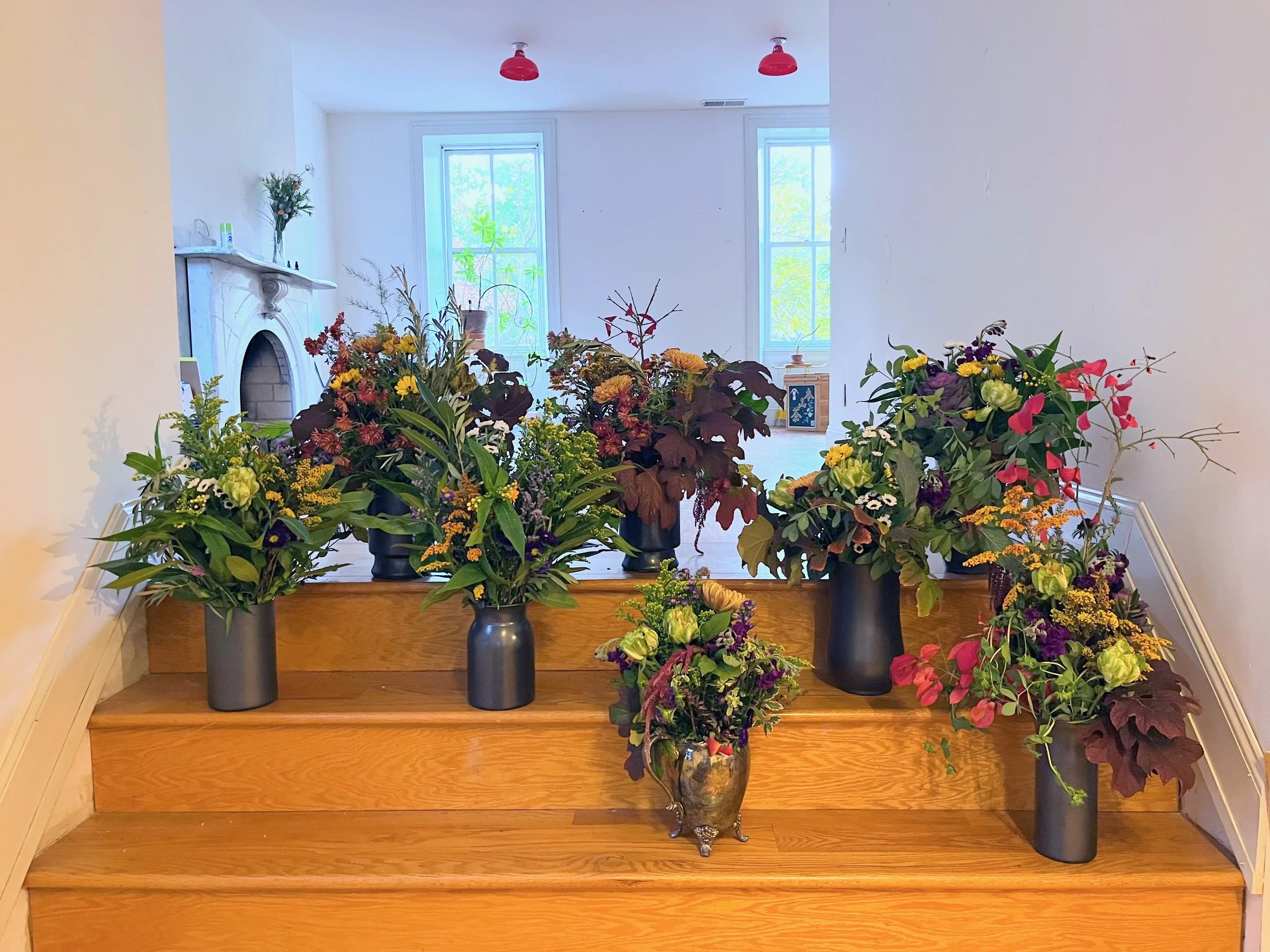 large tabletop floral