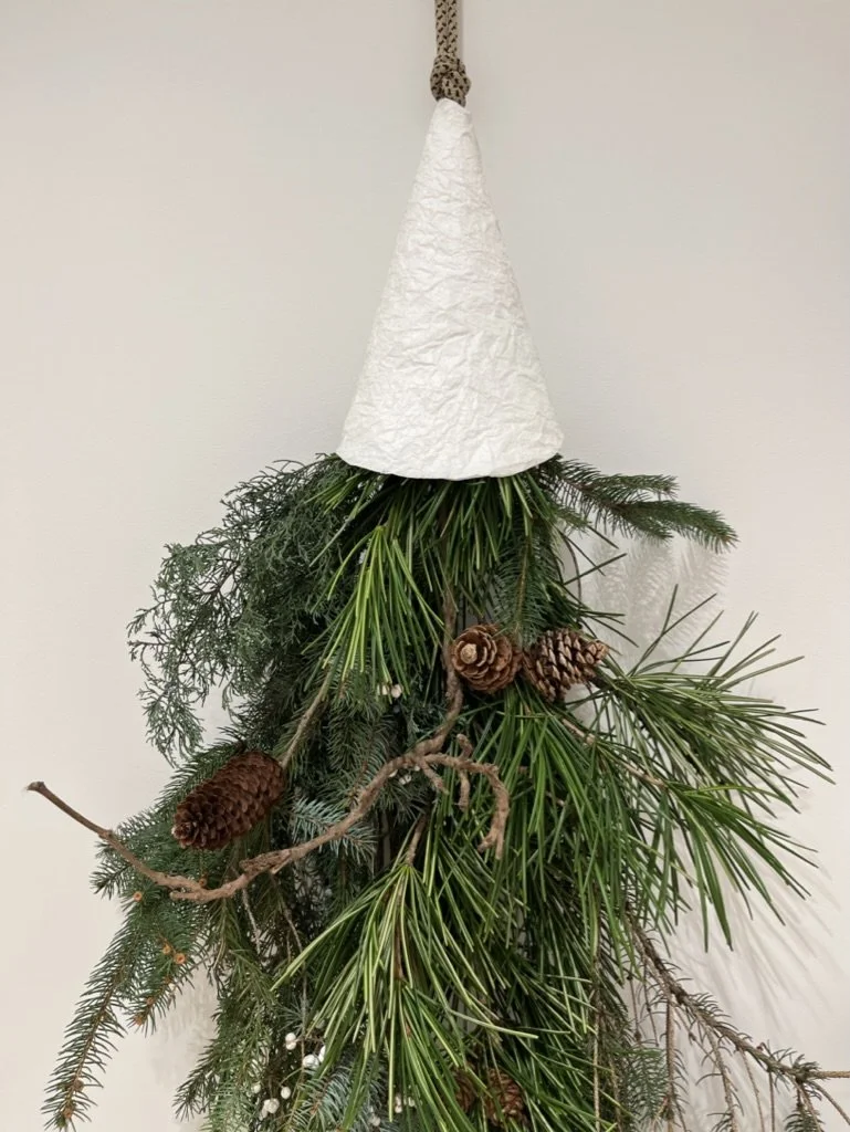 conceptual japanese wreath detail