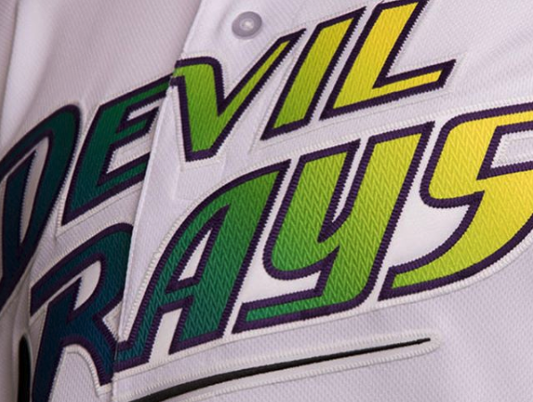 Tampa Bay Rays Throwback Uniform — UNISWAG